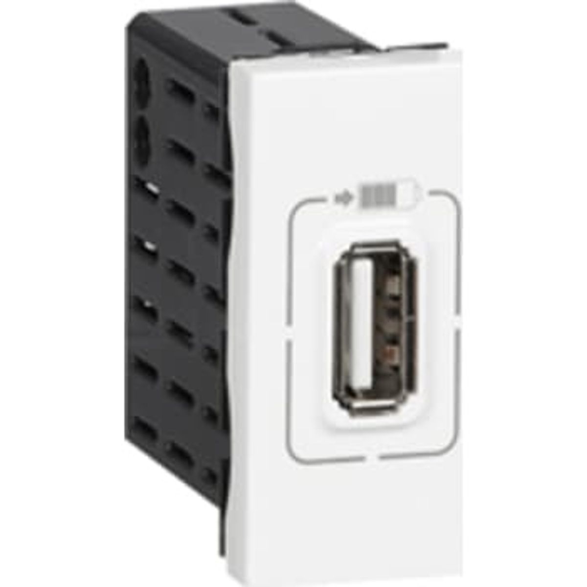 Legrand Usb stik enkelt 5v hvid