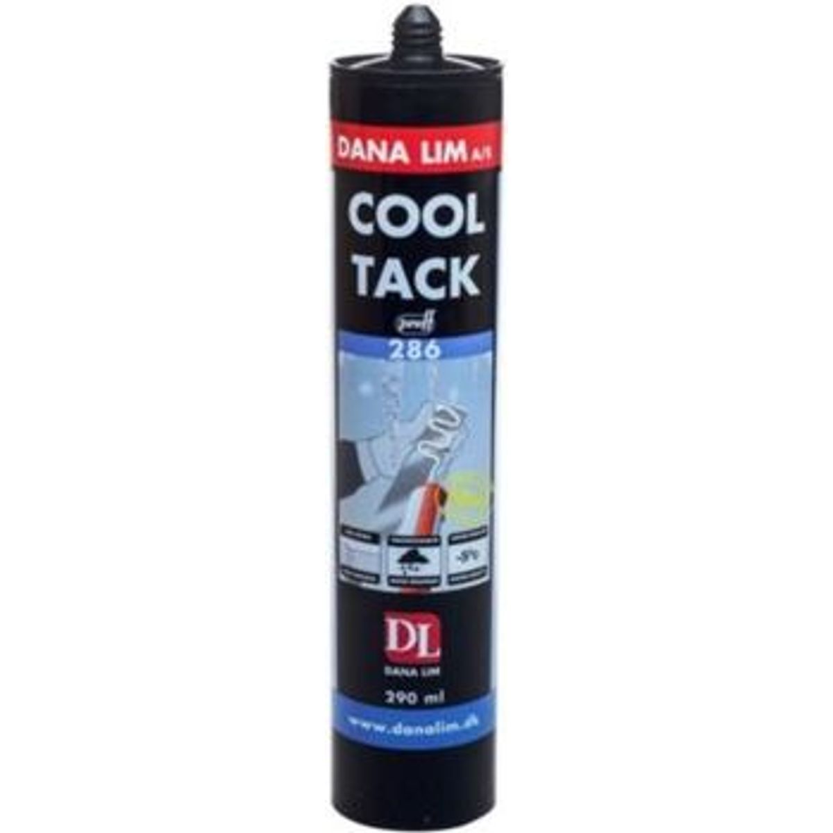 Dana Lim Dana cool tack 286 sort 290 ml