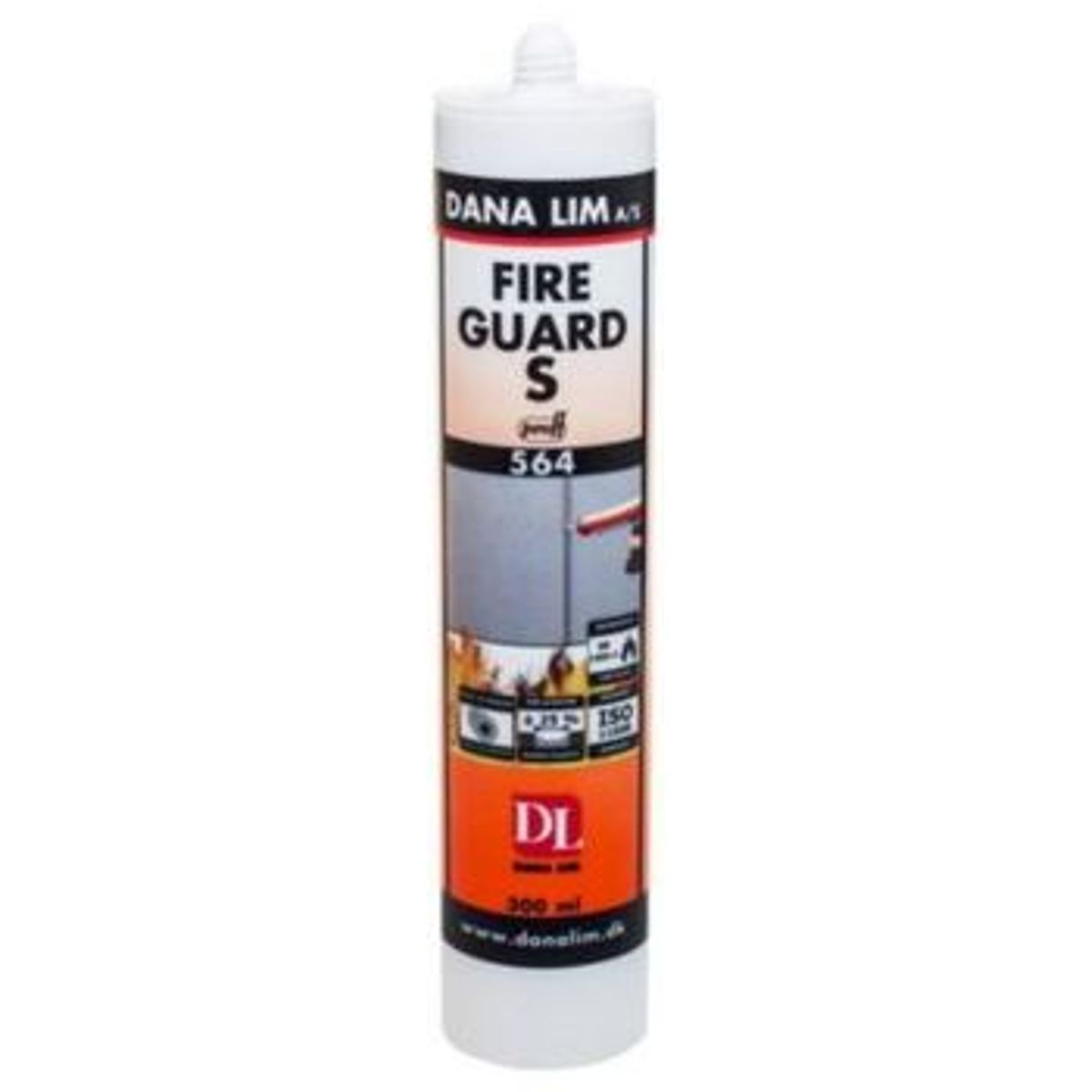 Dana Lim Fire guard s 564 grå 300 ml