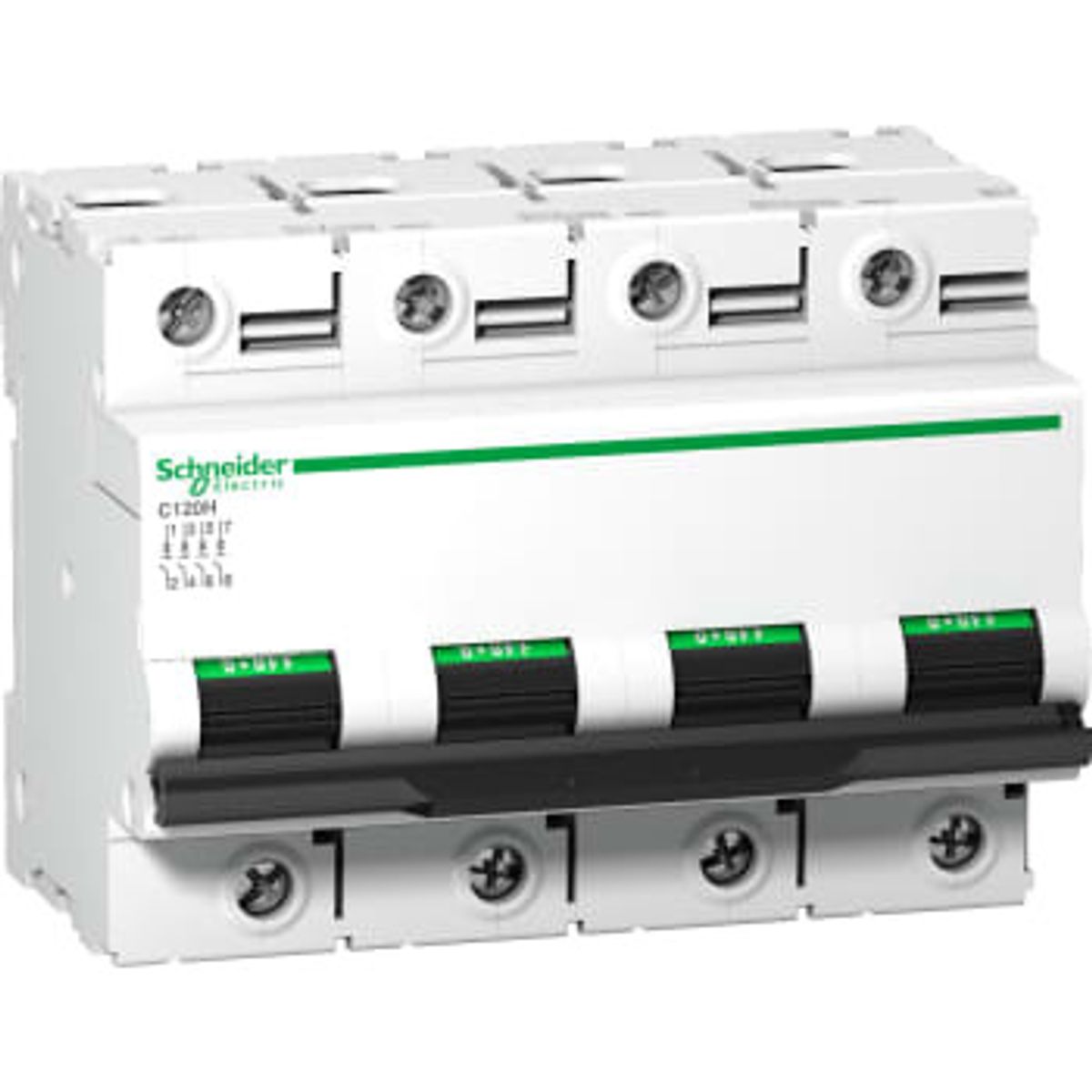 Schneider Electric Automatsikring c 4p 125a 15ka