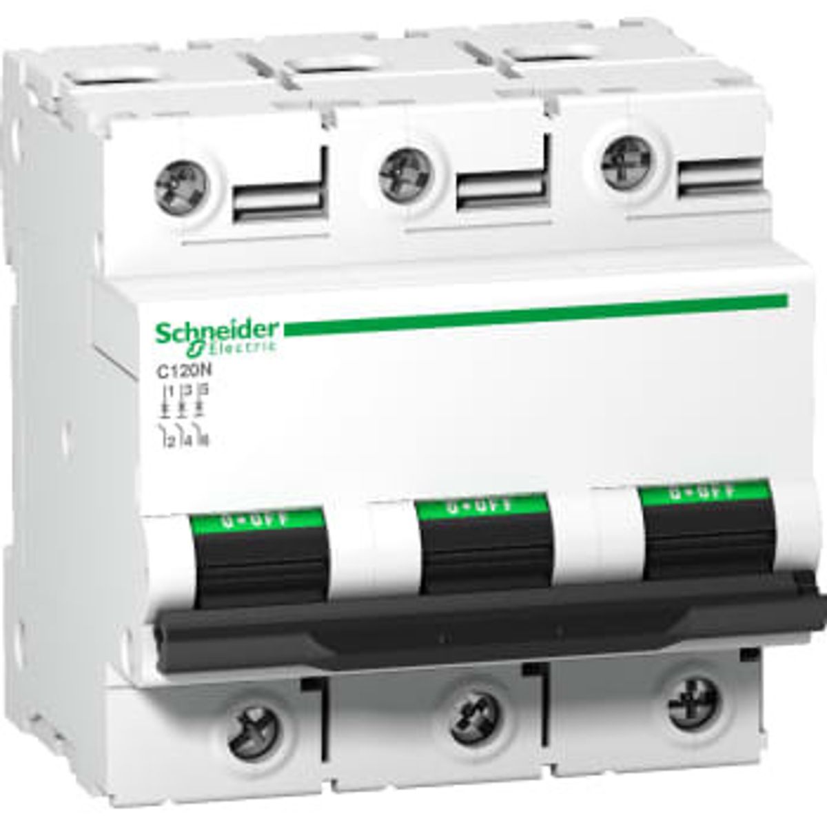 Schneider Electric Automatsikring c 3p 125a 10ka