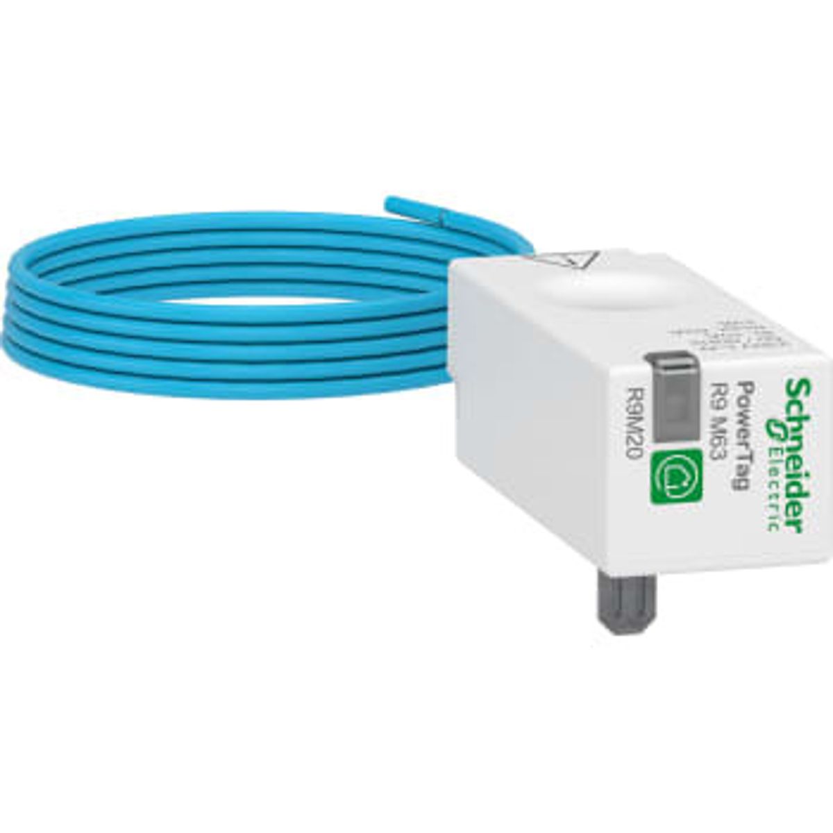 Schneider Electric Energisensor Resi PowerTag 1PN med 10 cm blå ledning, 63A