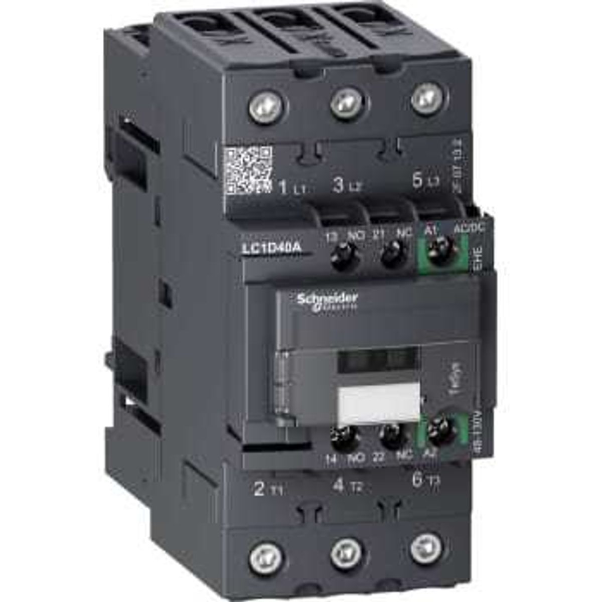 Schneider Electric Kontaktor Tesys D LC1D40AEHE 40A 3P 48-130V AC/DC