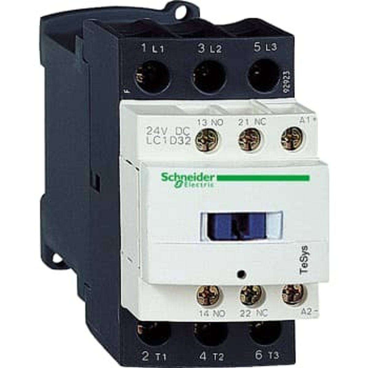 Schneider Electric Kontaktor LC1D32V7 32A 3-polet + 1 slutte + 1 bryde 400V