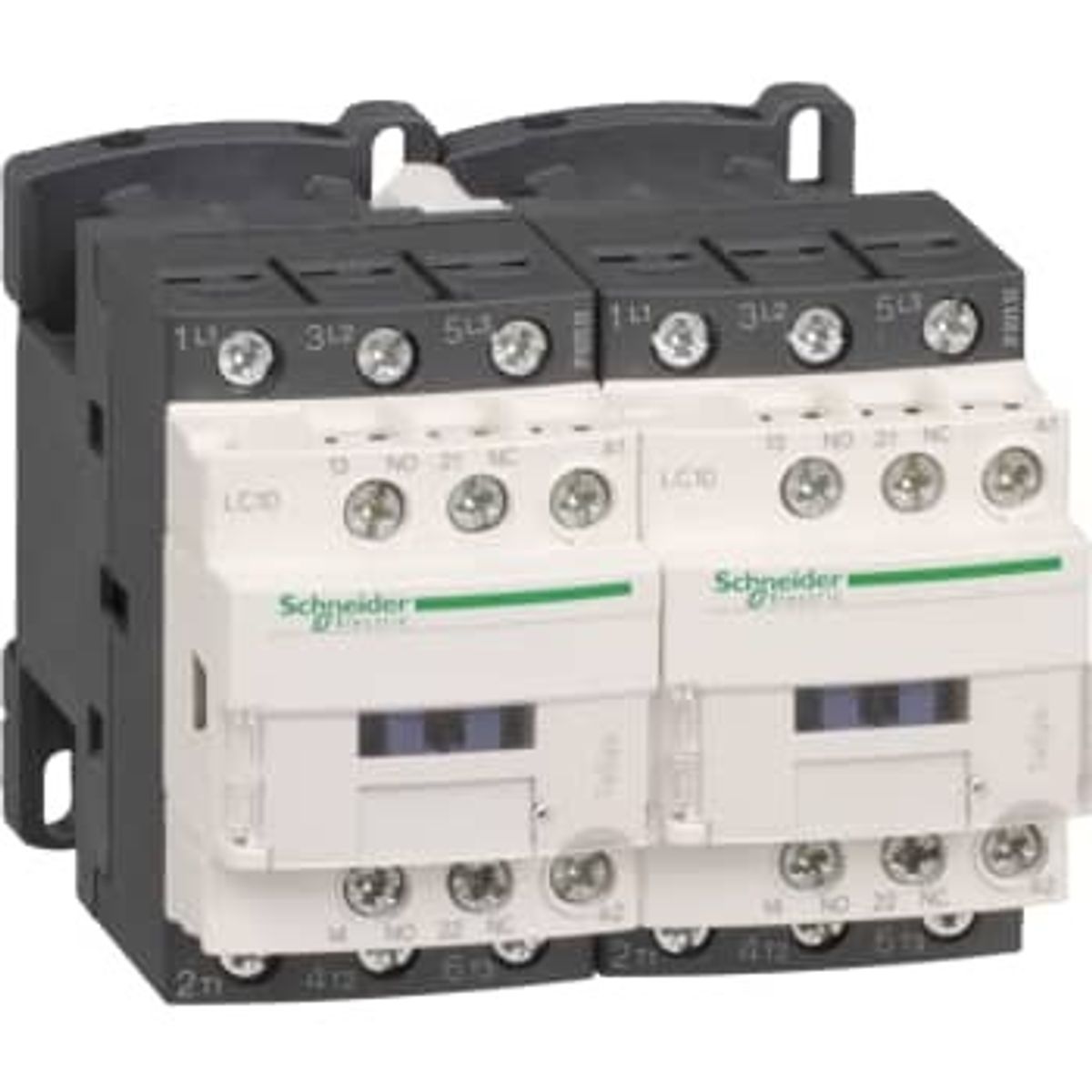 Schneider Electric Kontaktor Reversibel LC2D09P7 9A 2x3P+2Sl+2Br 230V AC