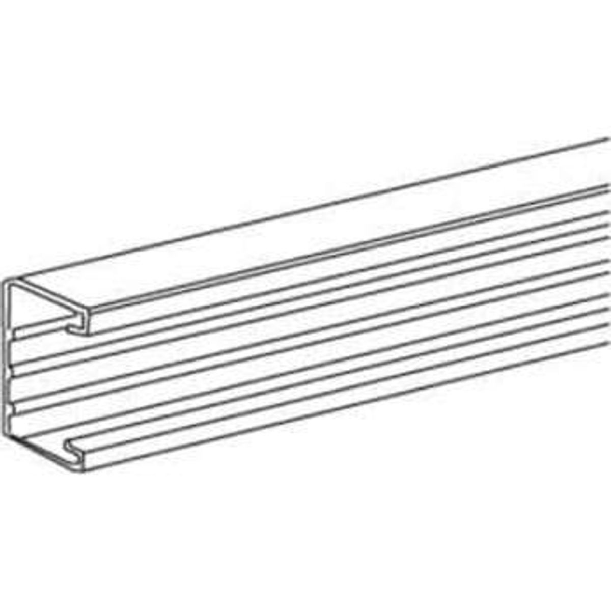 Schneider Electric Kanaldel tek-u100 hvid 9016 (4 stk)