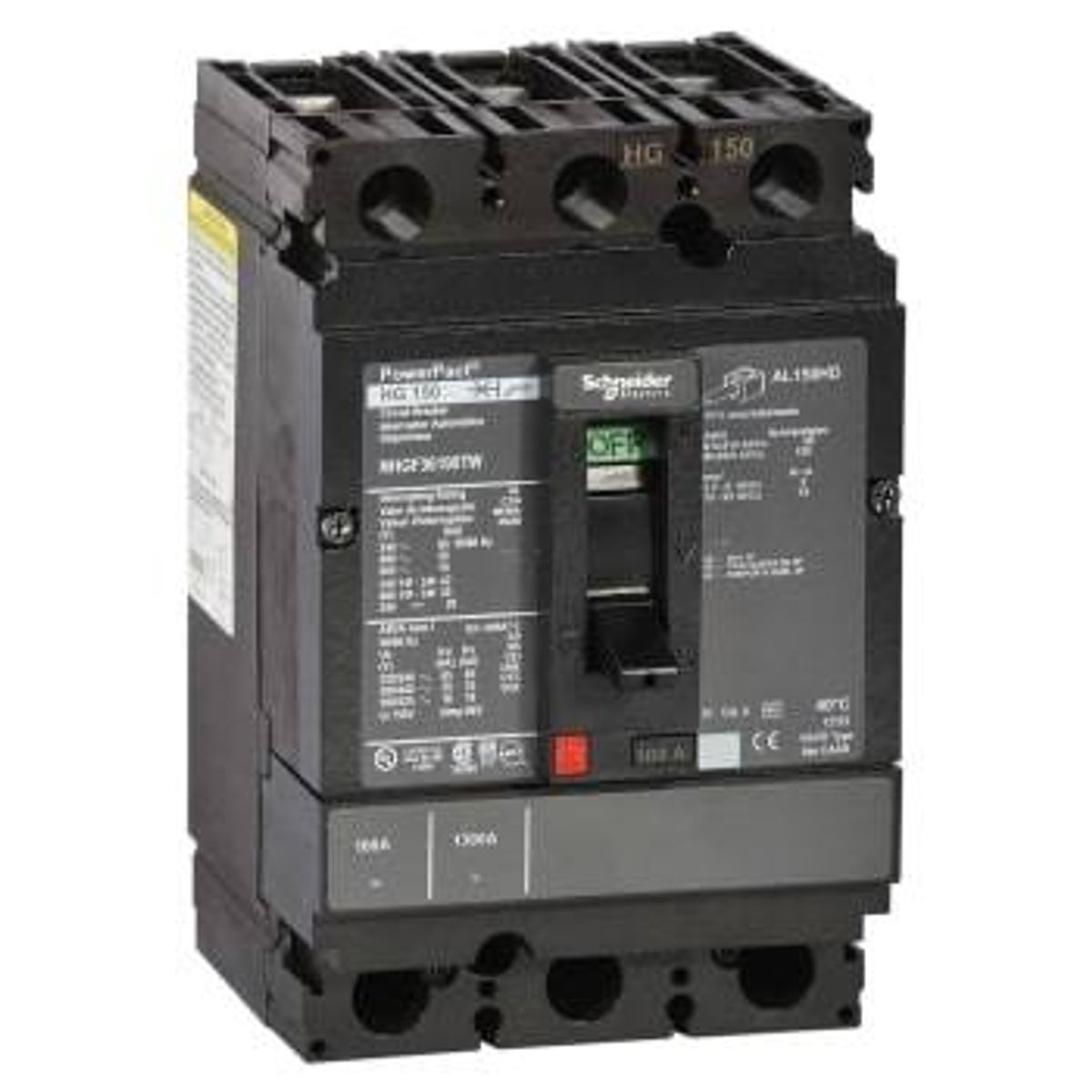 Schneider Electric maks afb powerpact hg150 tm30a