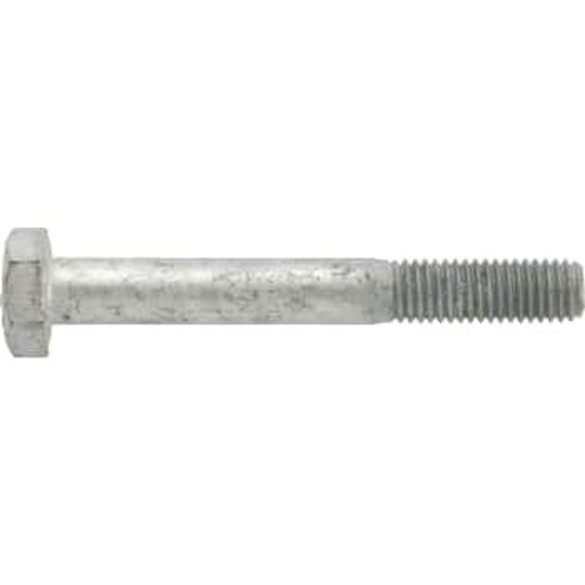 NKT Fasteners Stålbolte M10 x 80 mm, varmforzinket, 50 stk.