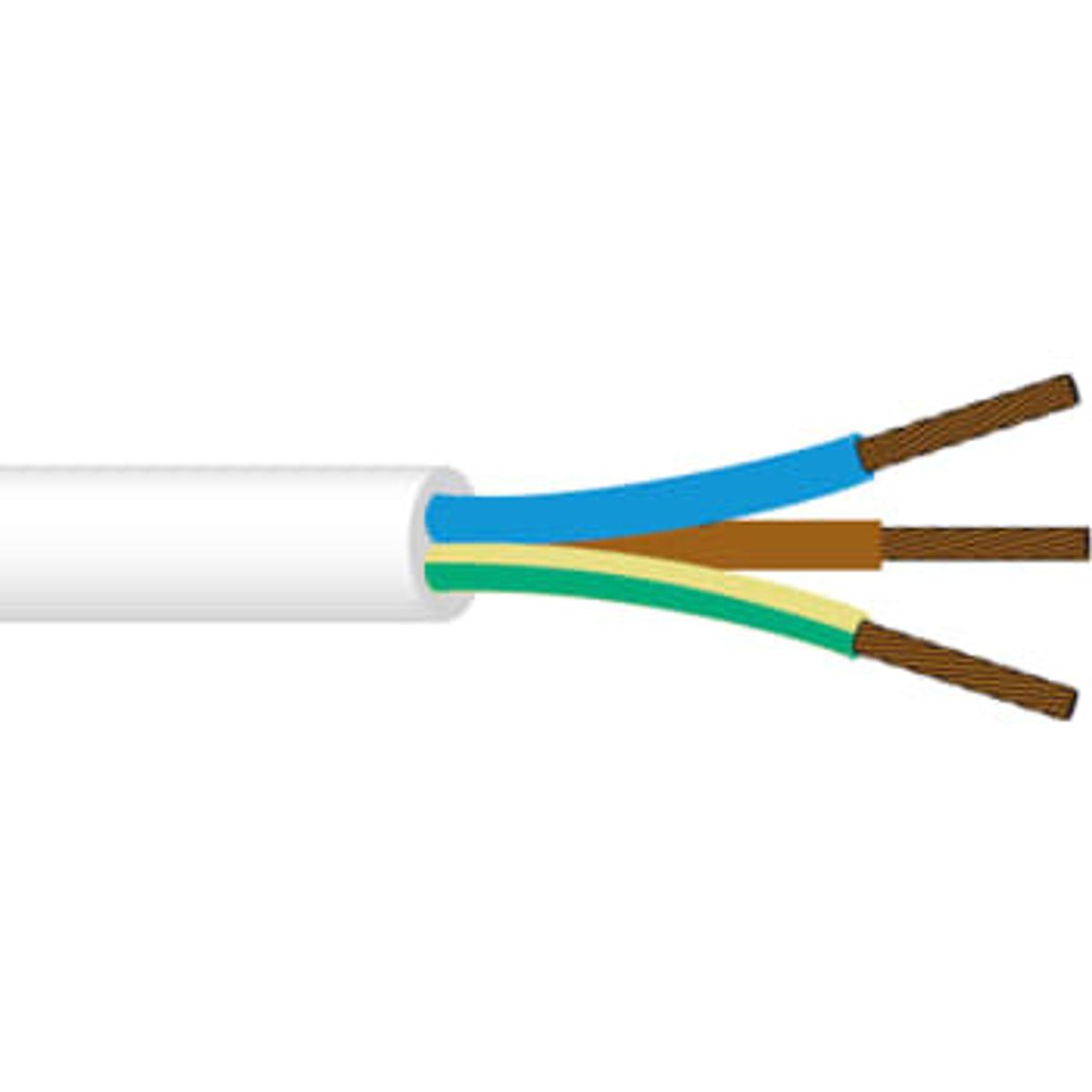 NKT Ledning pkaj 5g1,5 lgr&aring; r50 (50 mtr)