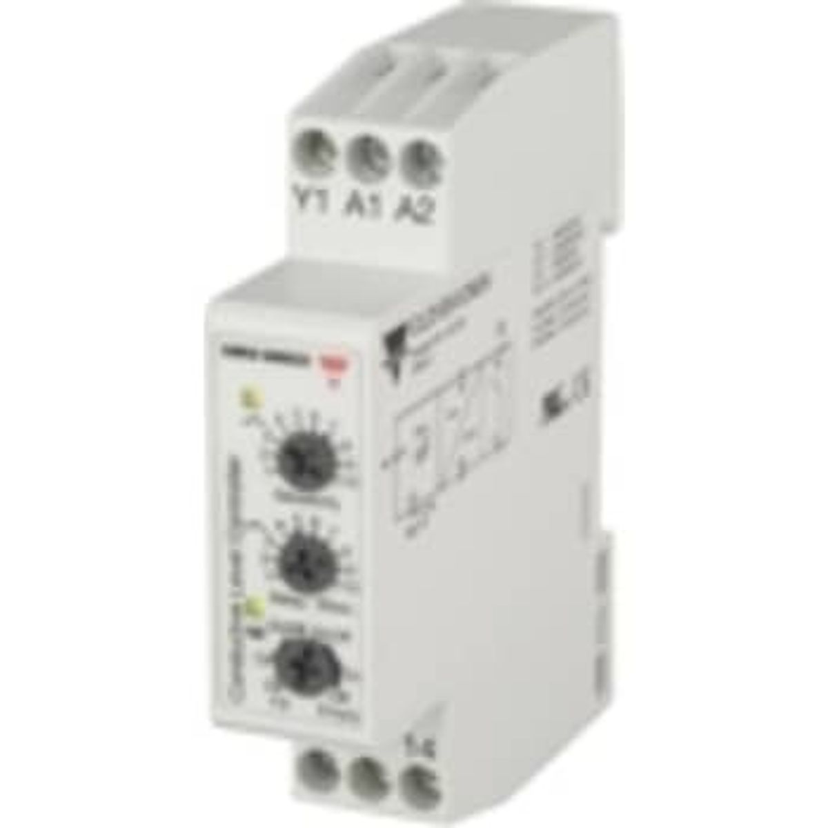 Carlo Gavazzi Niveau forstærkerrelæ 1-Niveau 24V AC/DC CLD1EA1CM24