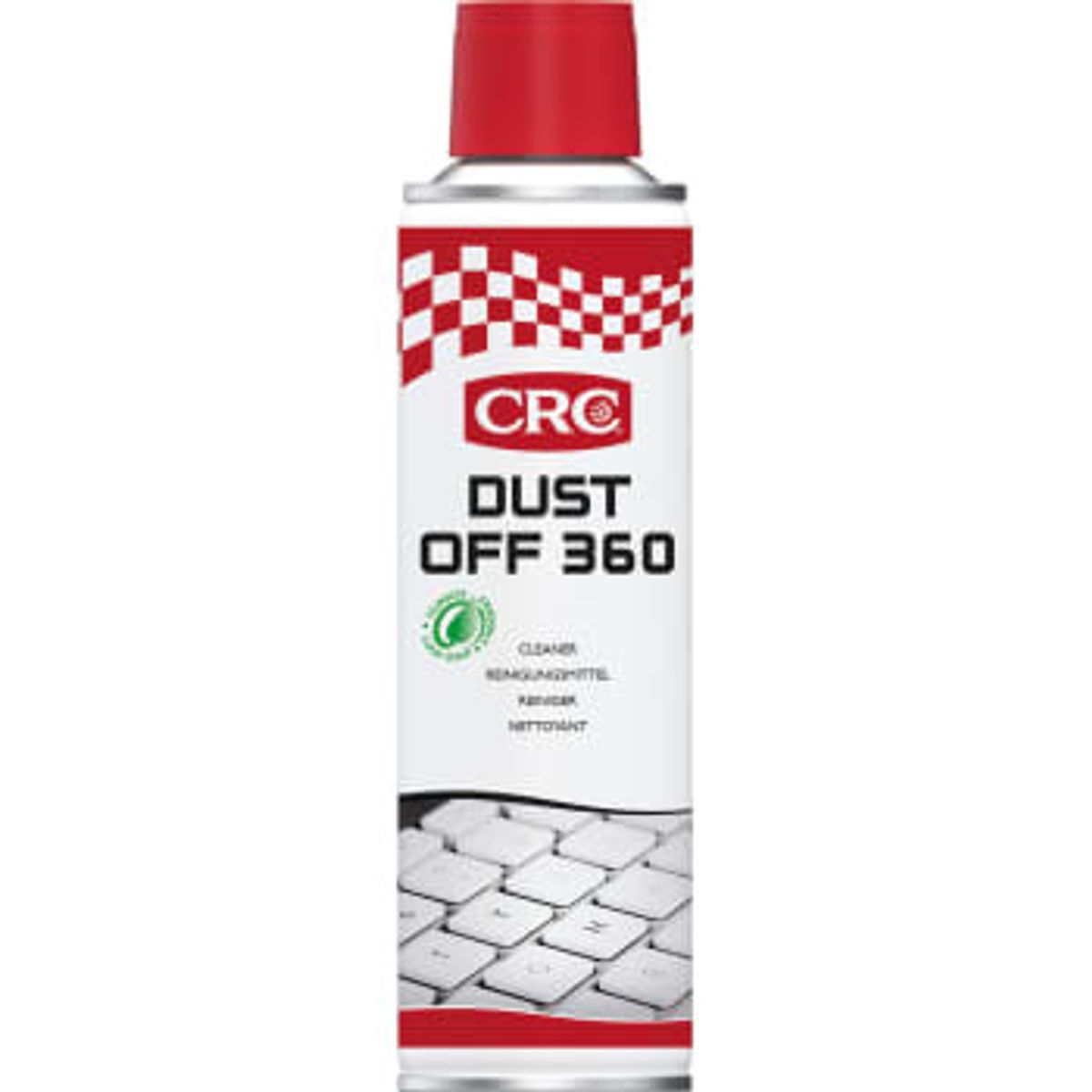 CRC Dust Off 360 trykluftspray, 125 ml