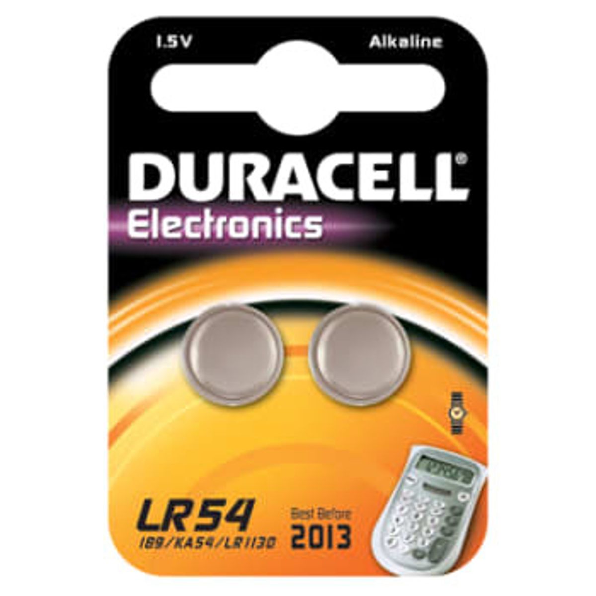 Duracell batteri, Electronics LR54, 2 stk.