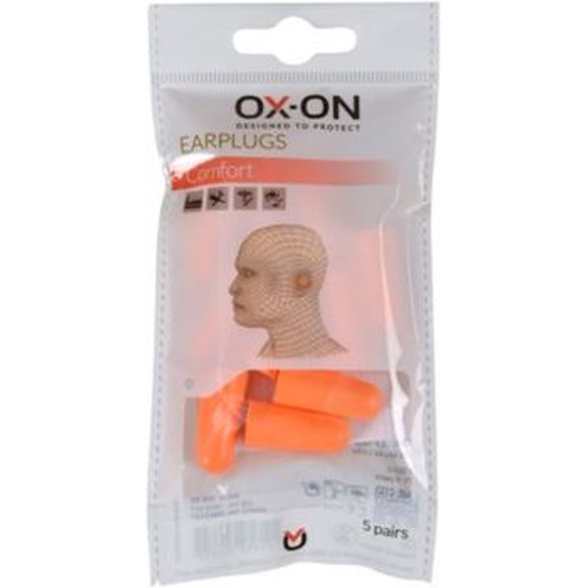 OX-ON Ørepropper comfort