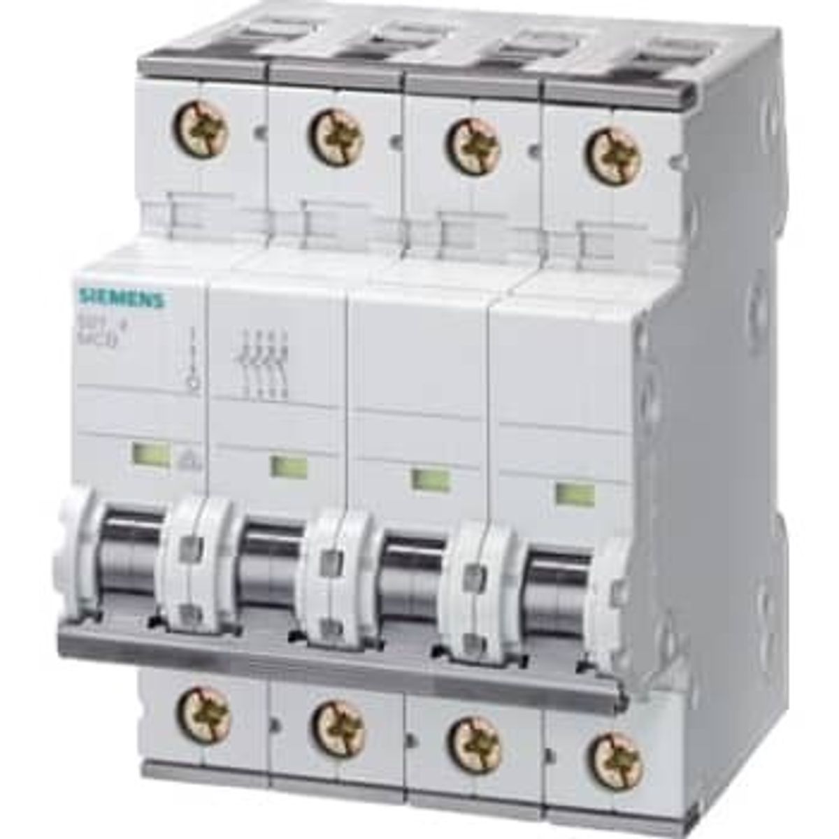 Siemens Automatsikring B 40A, 3P+N, 6kA, 5SY6640-6