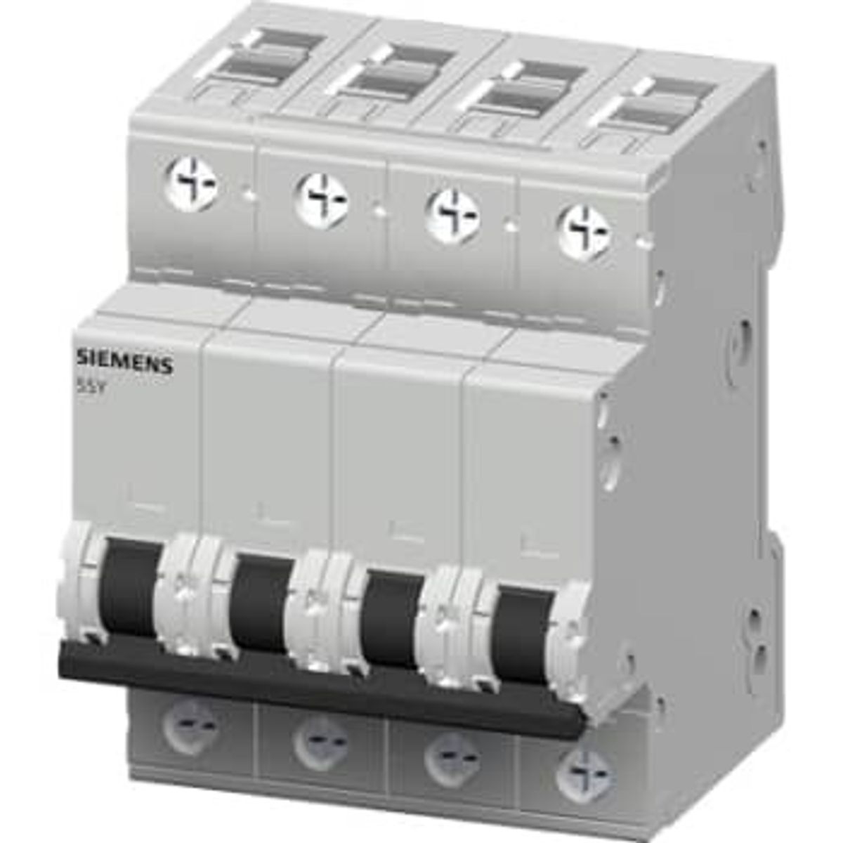 Siemens Automatsikring B 50A, 3P+N, 6kA, 5SY6650-6