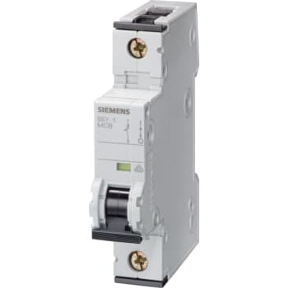 Siemens Automatsikring C 6A, 1P, 10kA, 5SY4106-7