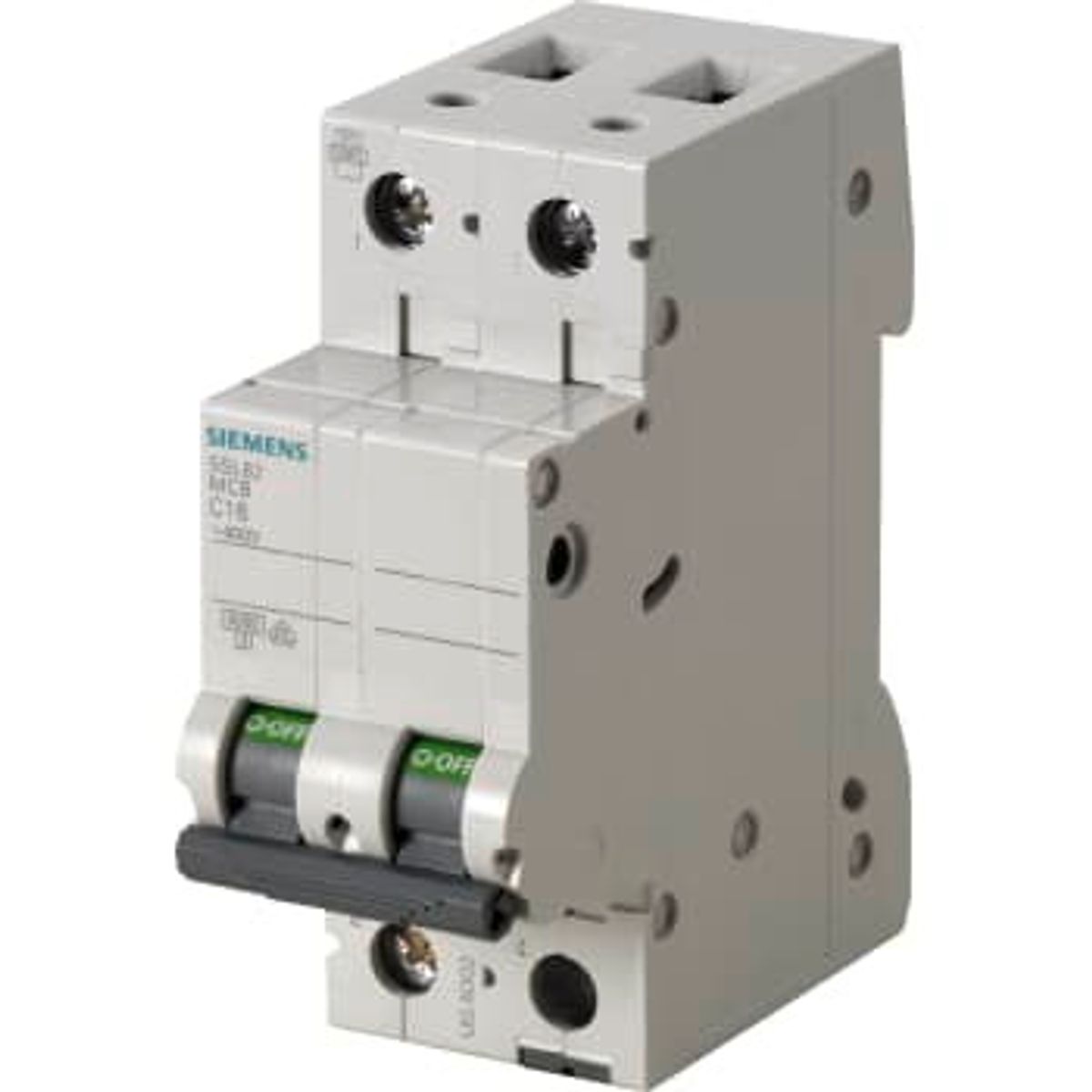 Siemens Automatsikring C 6A 2P 6kA 5SL6206-7