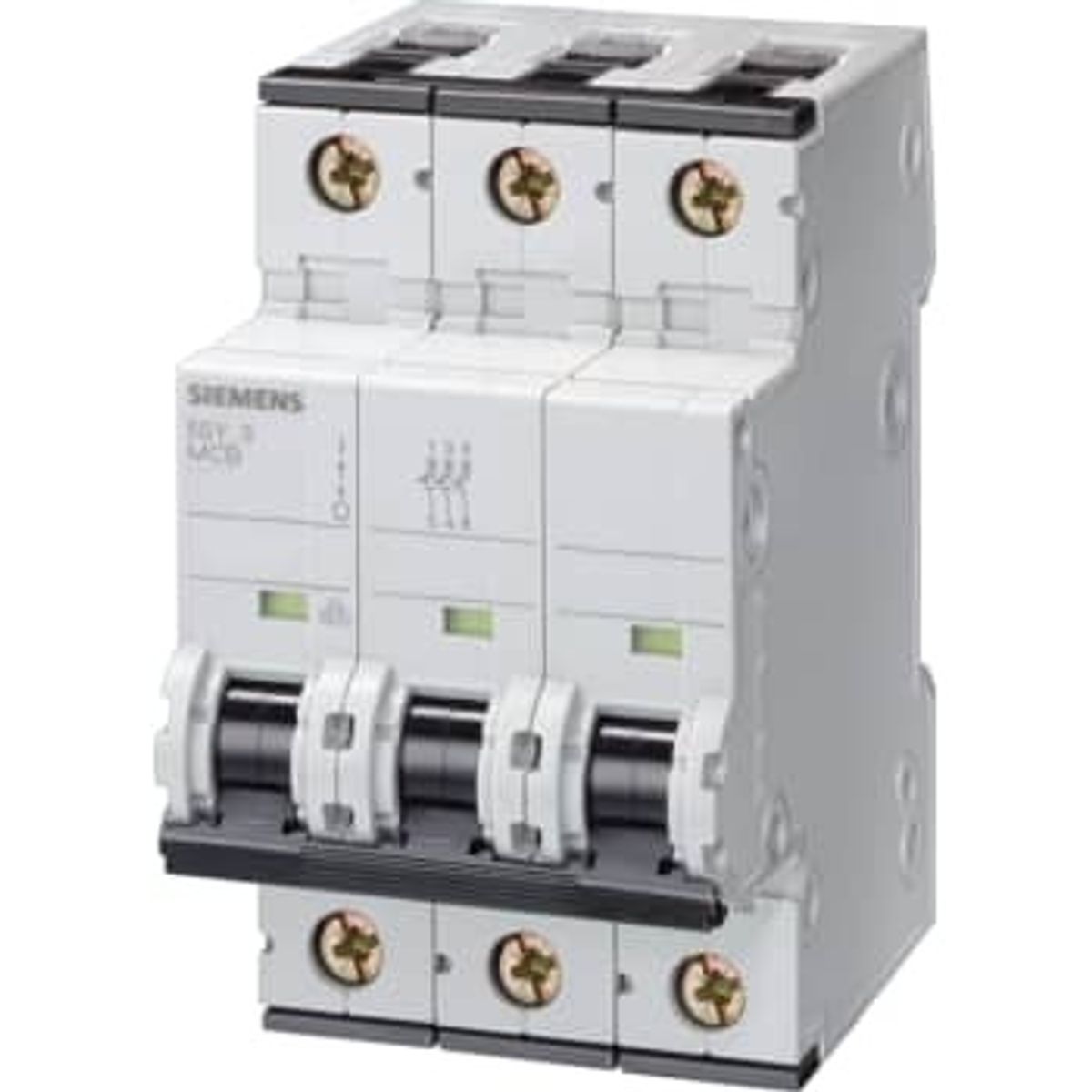 Siemens Automatsikring C 16A, 3P, 10kA, 5SY4316-7