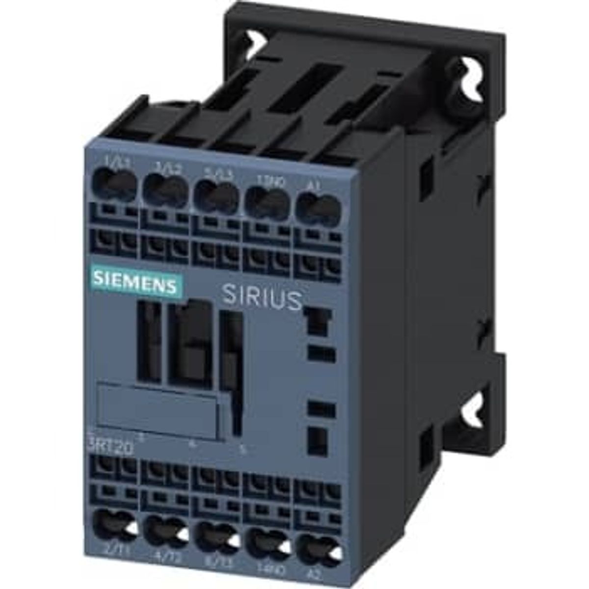 Siemens Kontaktor 3kW 3P+1NO 230V AC fjederklemme 3RT2015-2AP01