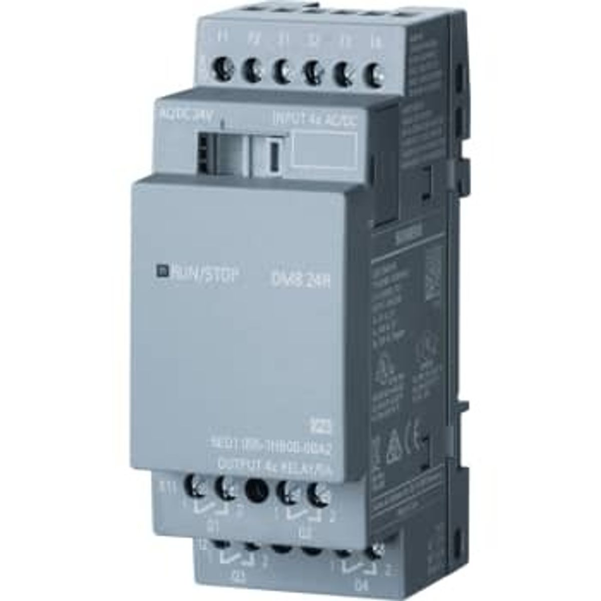 Siemens LOGO! DM8 24R Udvidelsesmodul PU/I/O 24V 4DI/4DO