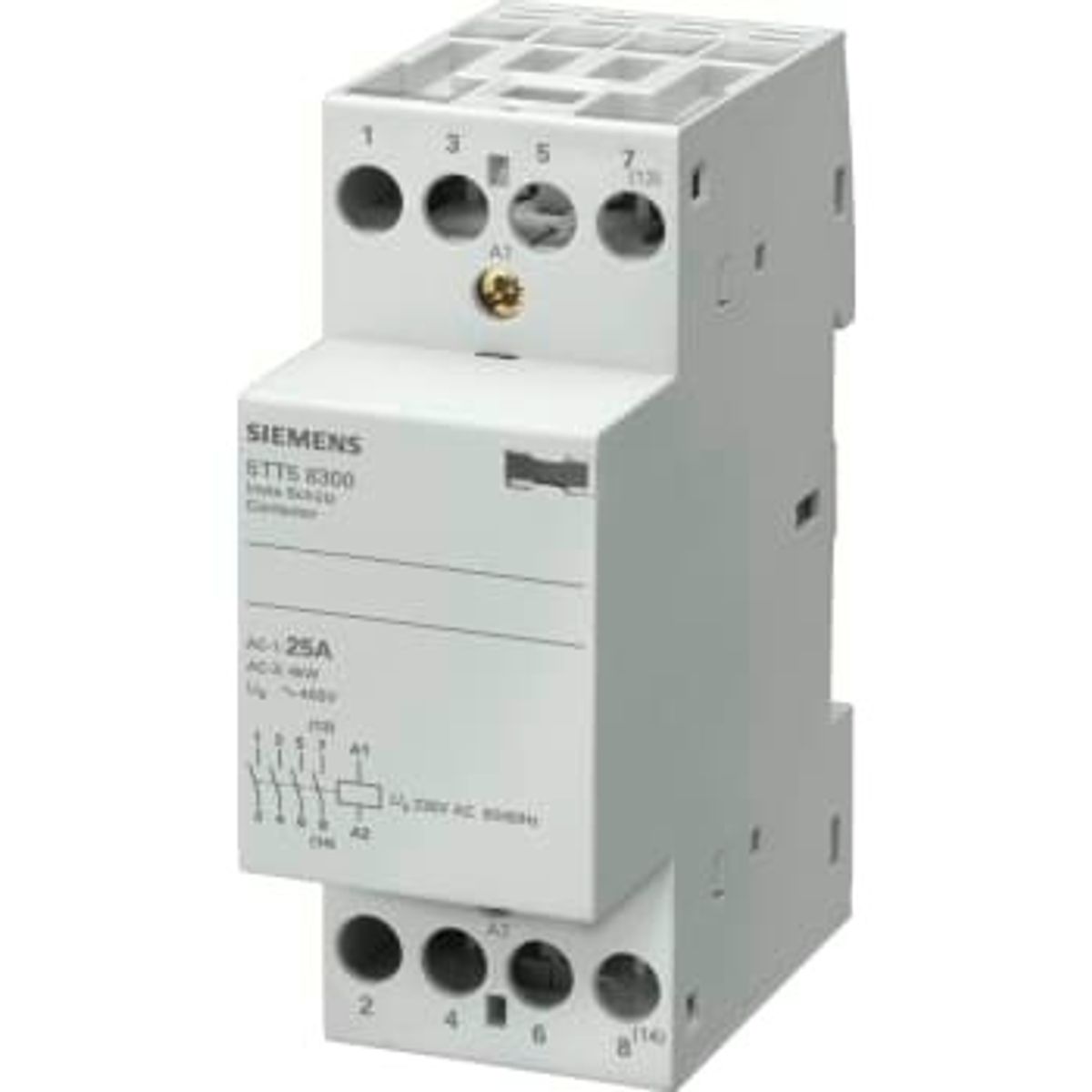 Siemens Insta Modulkontaktor 25A, 2 slutte, 230V, 2M, 5TT5830-0