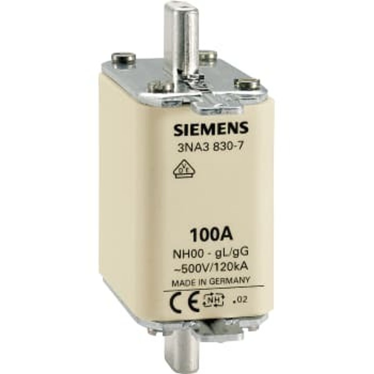 Siemens Sikring nh 00 125a gg 500v (3 stk)