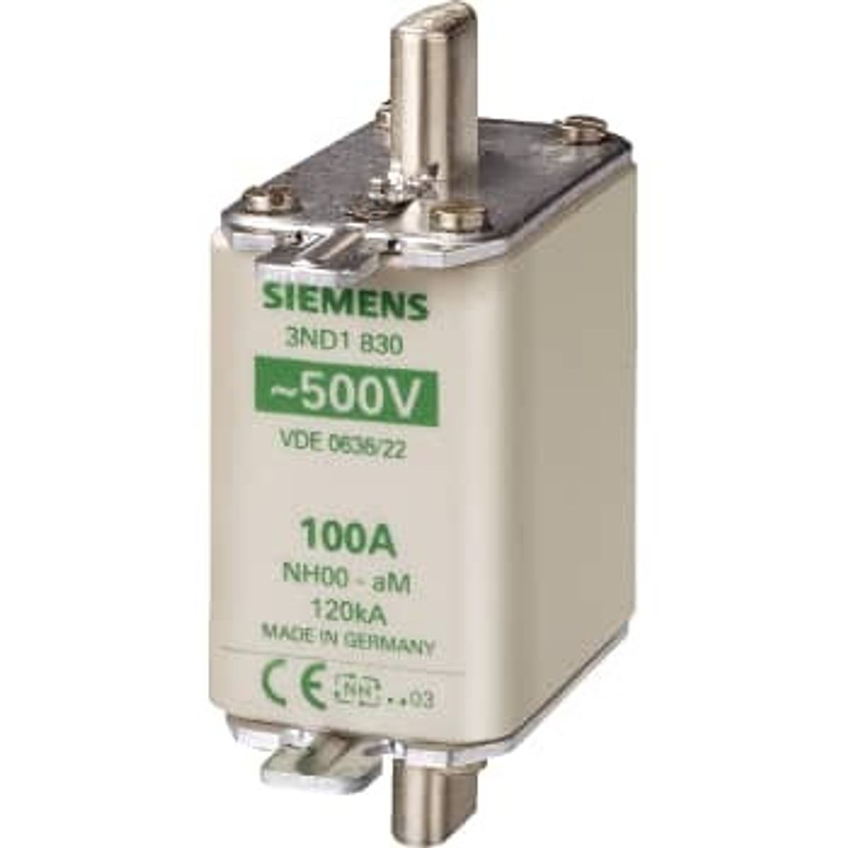 Siemens Sikring nh 00-am 160a 500v (3 stk)