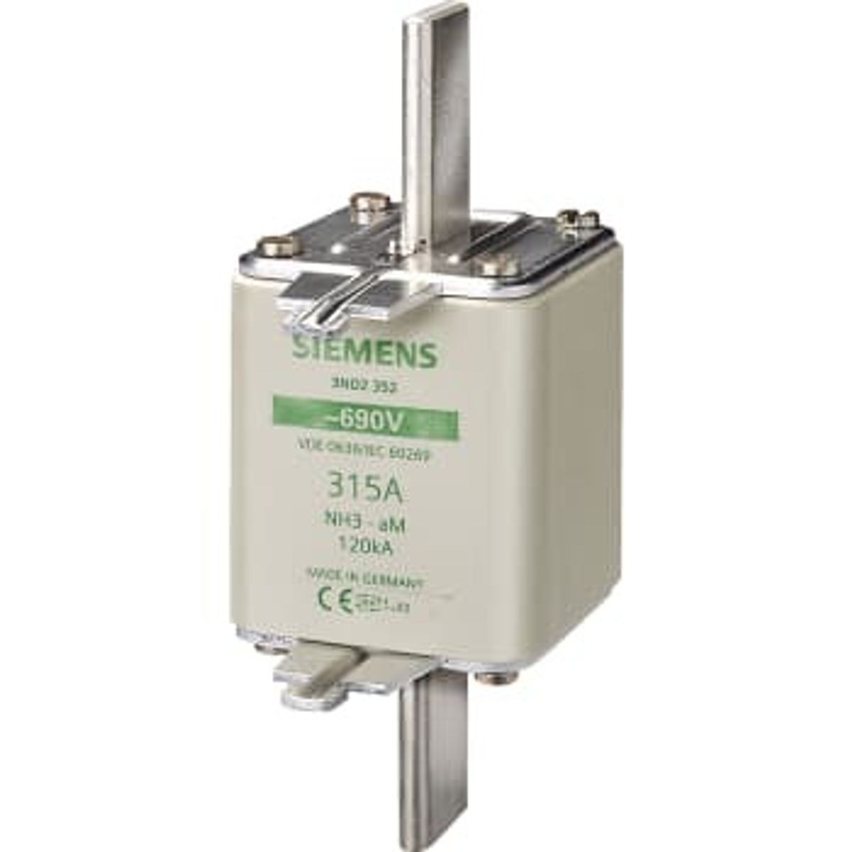 Siemens Sikring nh 3-am 500a 690v (3 stk)