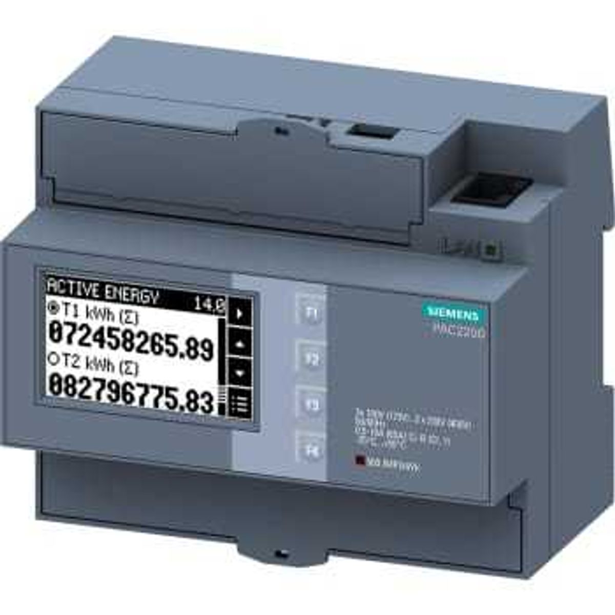 Siemens Sentron PAC2200, LCD, L-L:400V, L-N:230V 65A, 7KM2200-2EA40-1EA1