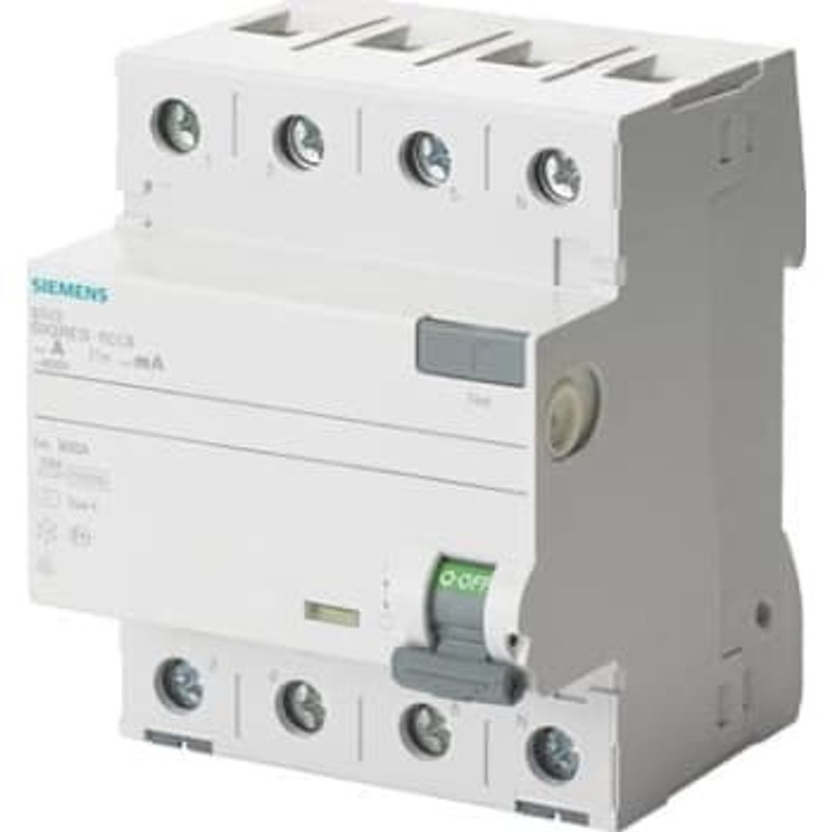 Siemens Sigres Fejlstrømsafbryder PFI 40A, 4P, 300mA, 4MW, 5SV3644-6KK12