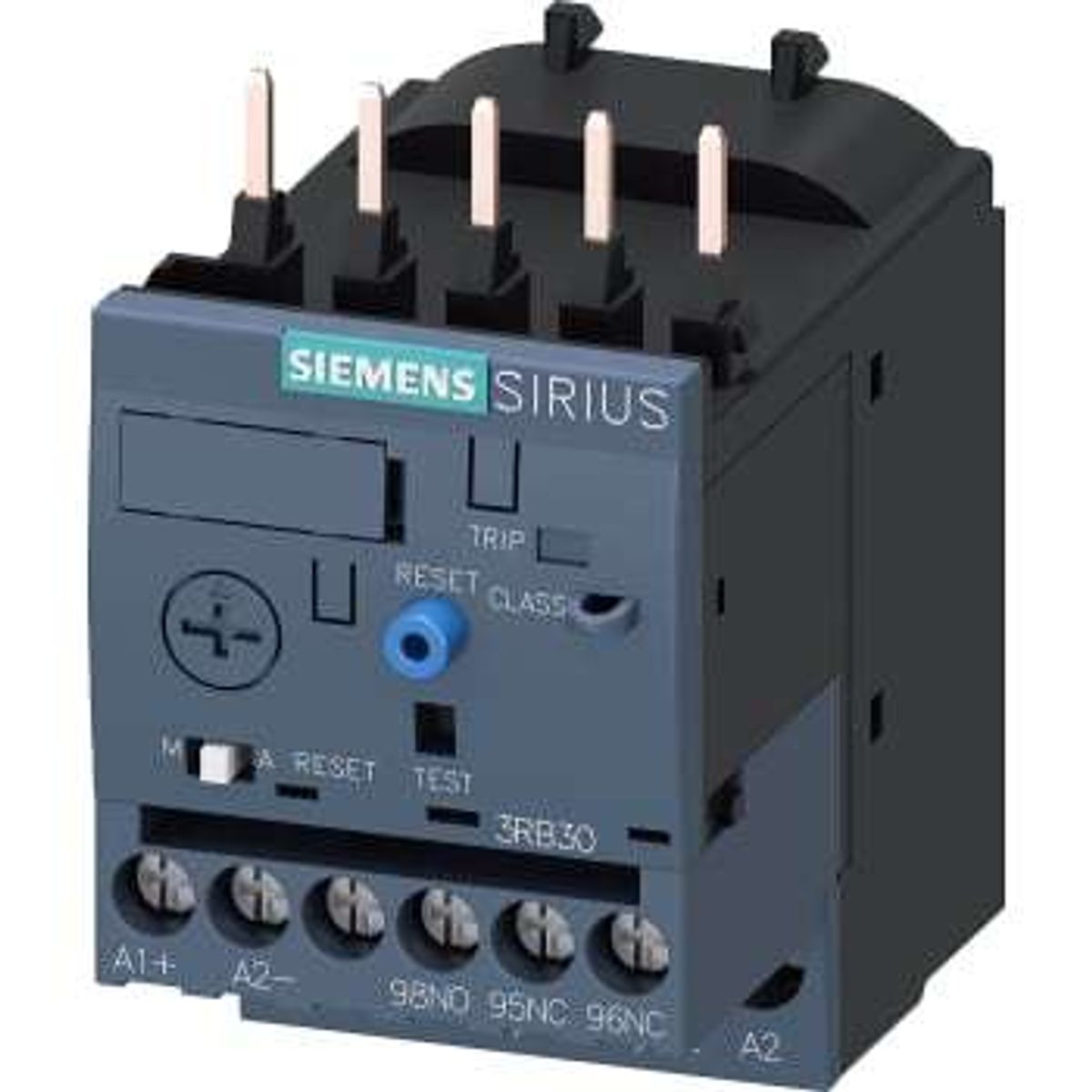 Siemens Elektronisk termorelæ 0,32-1,25A, 3RB3016-1NB0