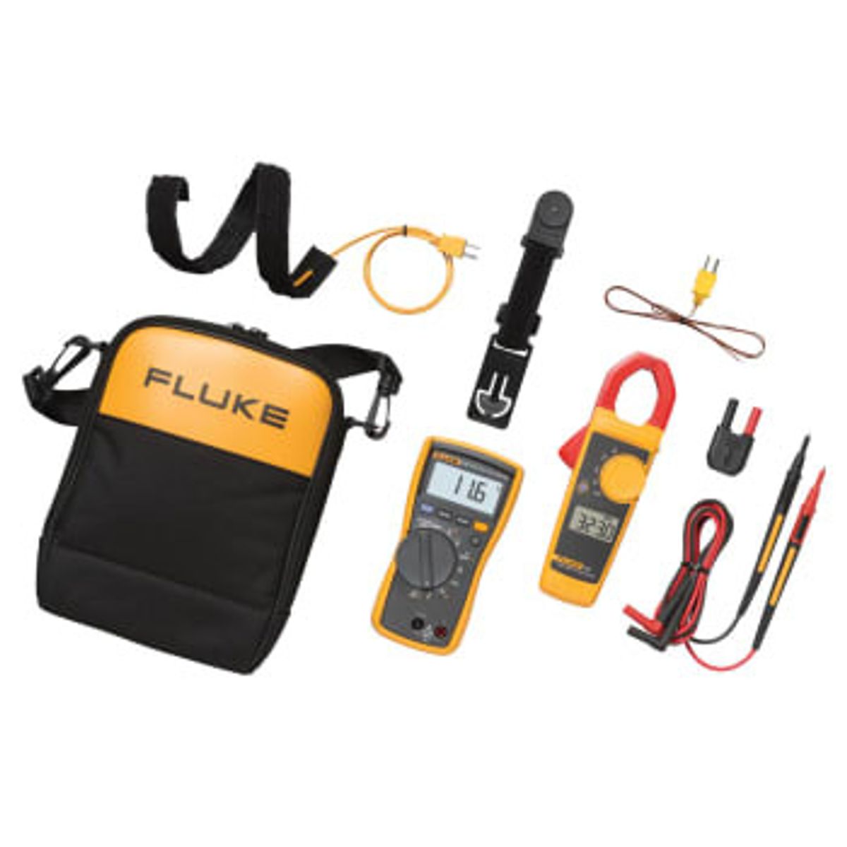 Fluke Multimeter Og Tangmeter Sæt 116/323 Hvac