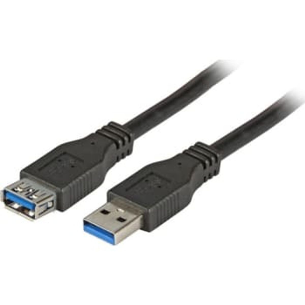 EFB Kabel USB3.0 USB-A/USB-A han/hun 5,0M sort