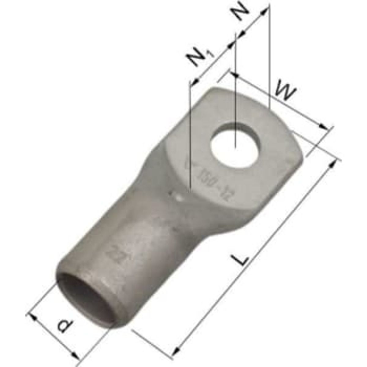 Elpress R&oslash;rkabelsko cu krf50-16 m16 (100 stk)