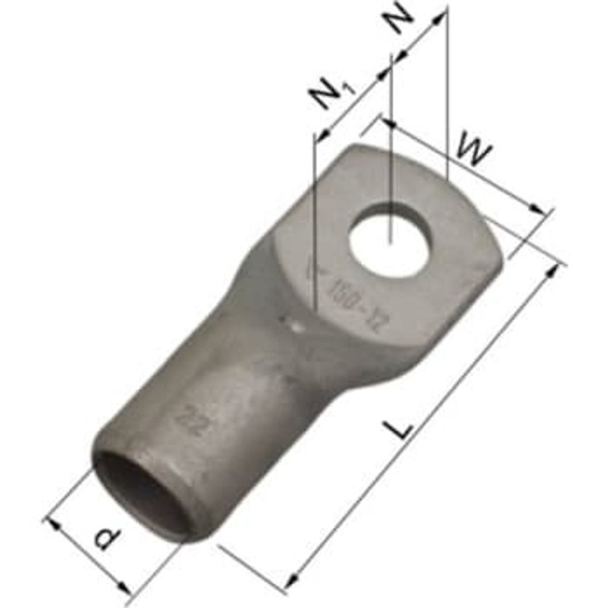 Elpress R&oslash;rkabelsko cu krf25-6 m6 (100 stk)