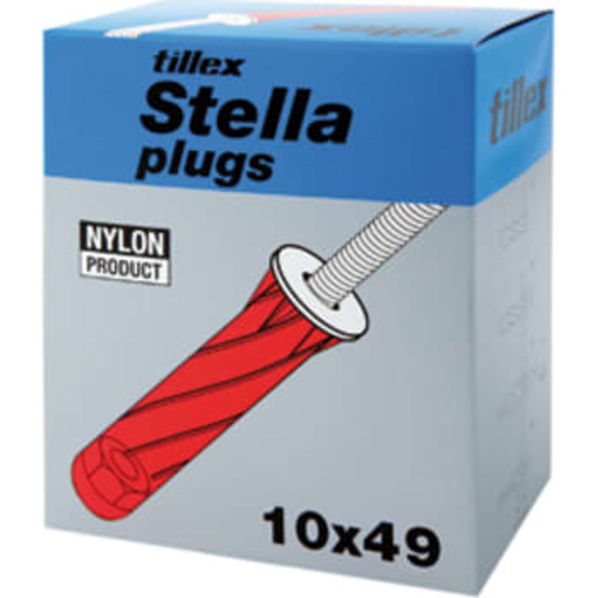 Tillex Plugs stella 5x55mm r&oslash;d vinkel (250 stk)