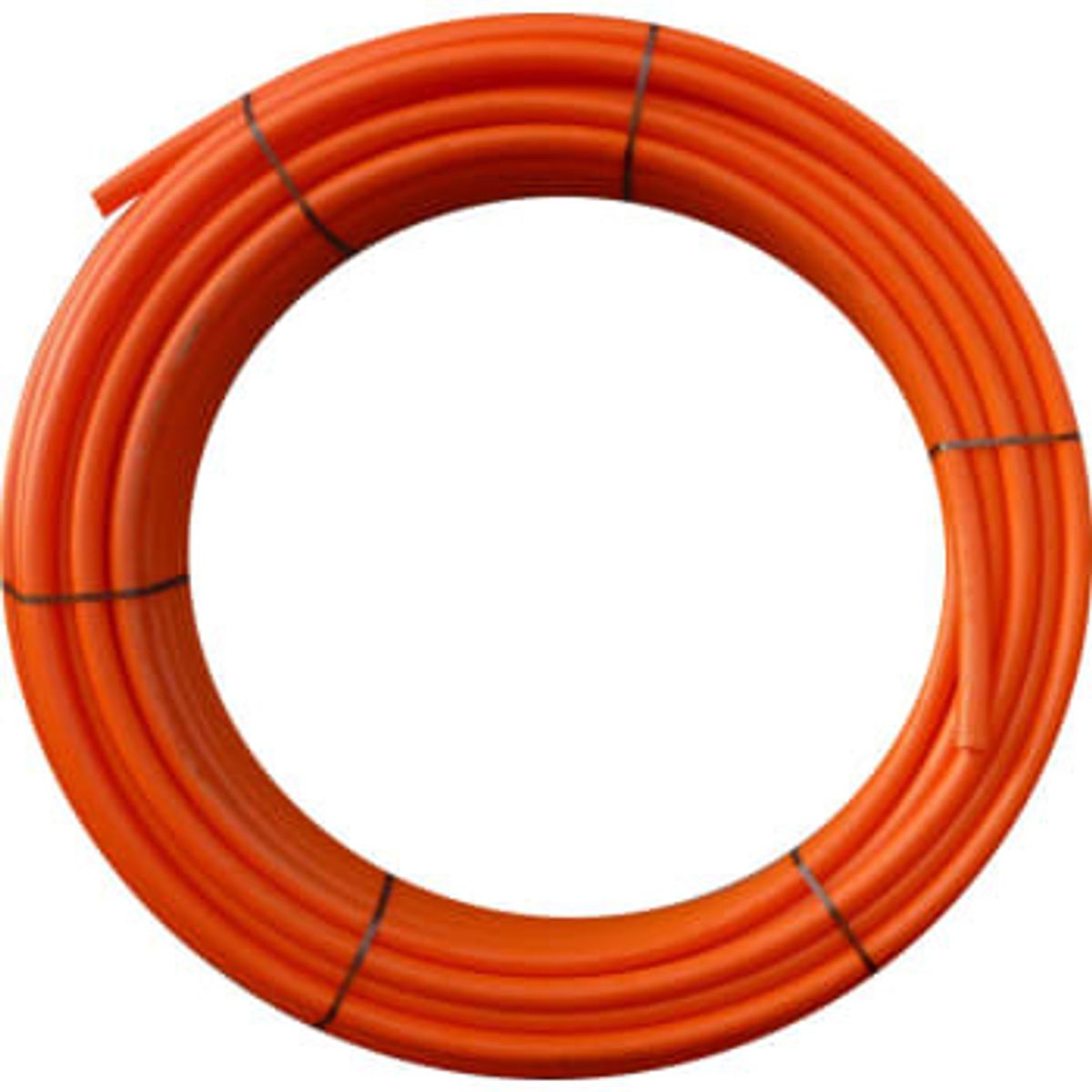 Uponor 40/36 mm PE-kabelrør uden muffe, glat/glat, 100 m, orange (100 mtr)