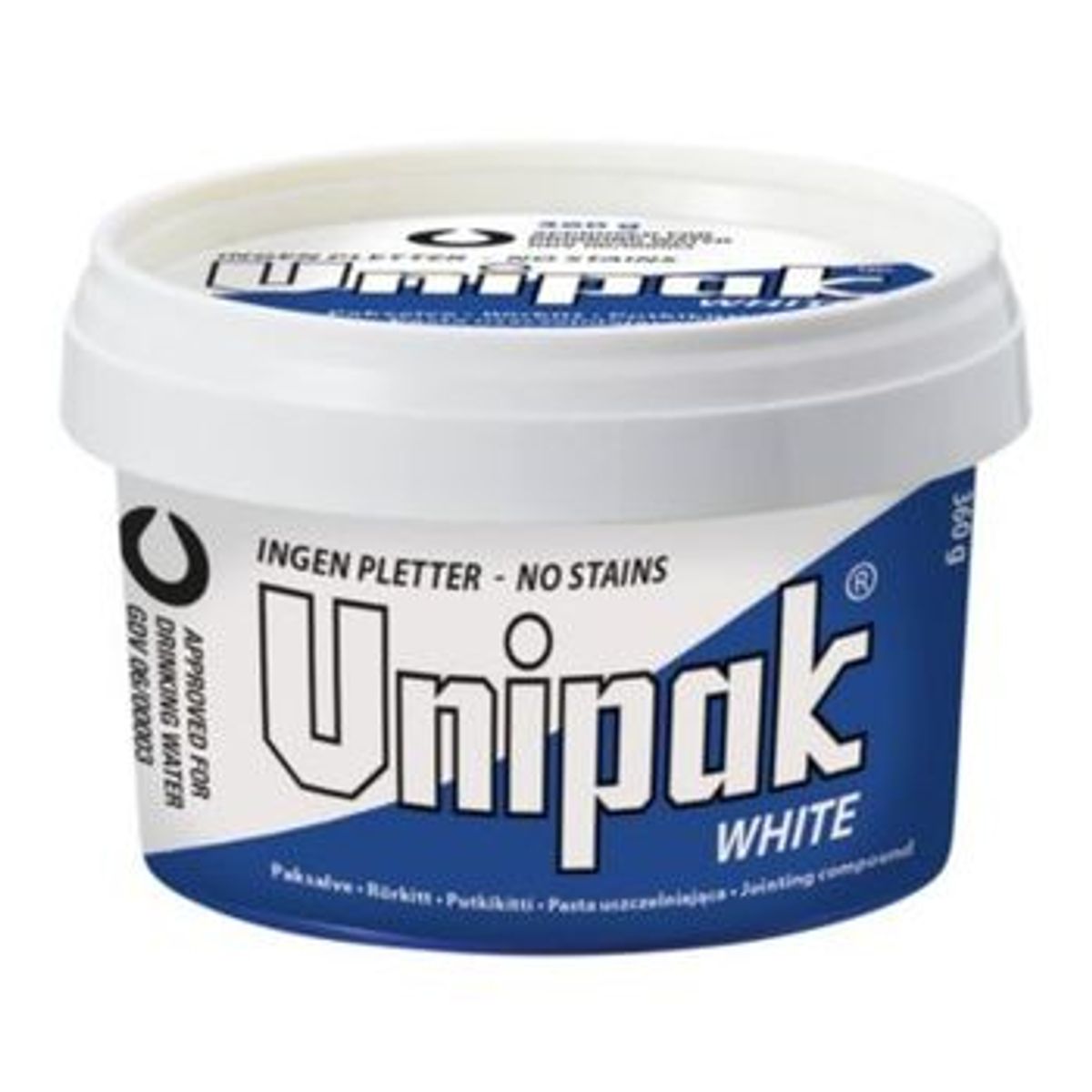 Unipak White paksalve, 360 g, dåse