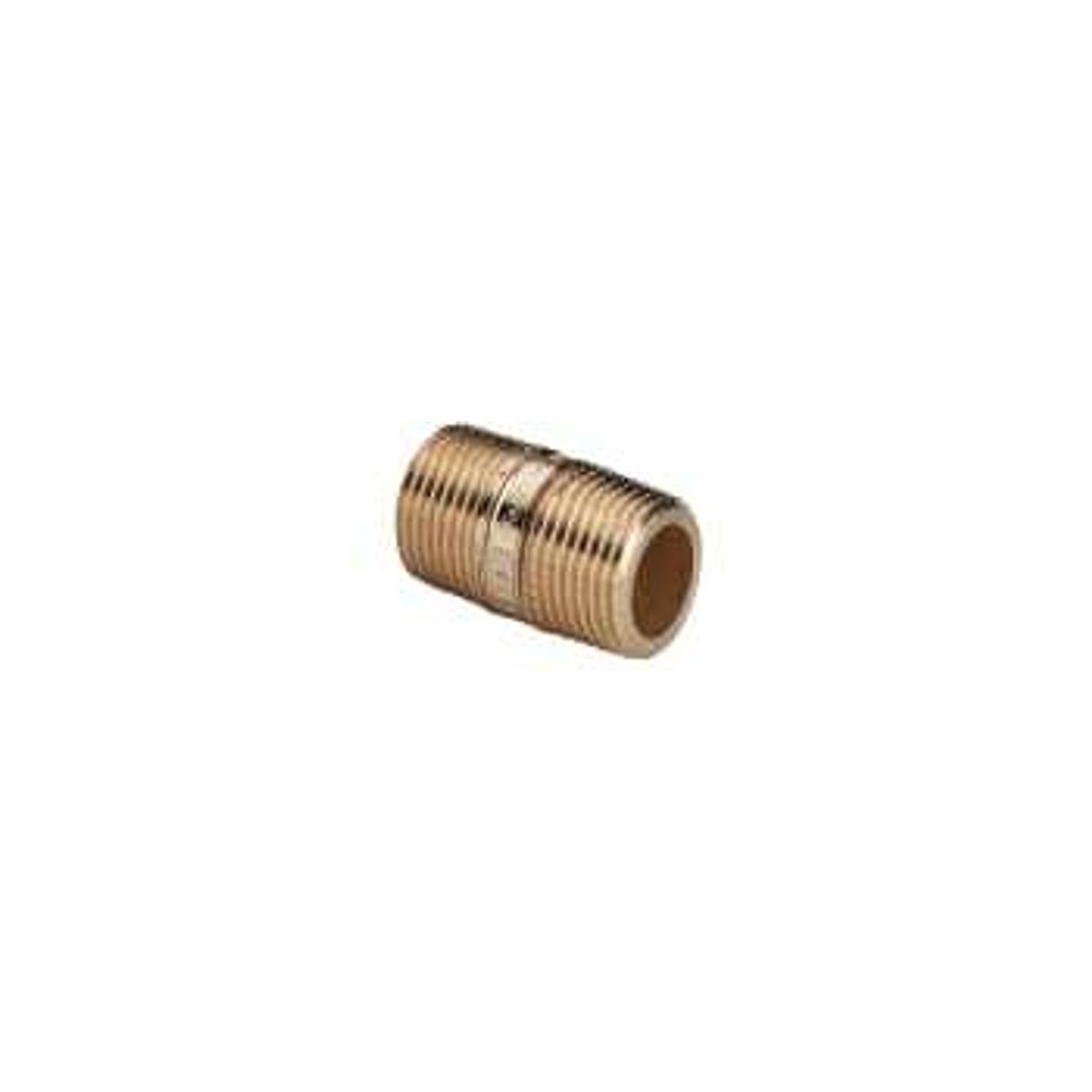 Viega 1.1/2 x 80 mm Nippelrør Rødgods Silicium Bronze