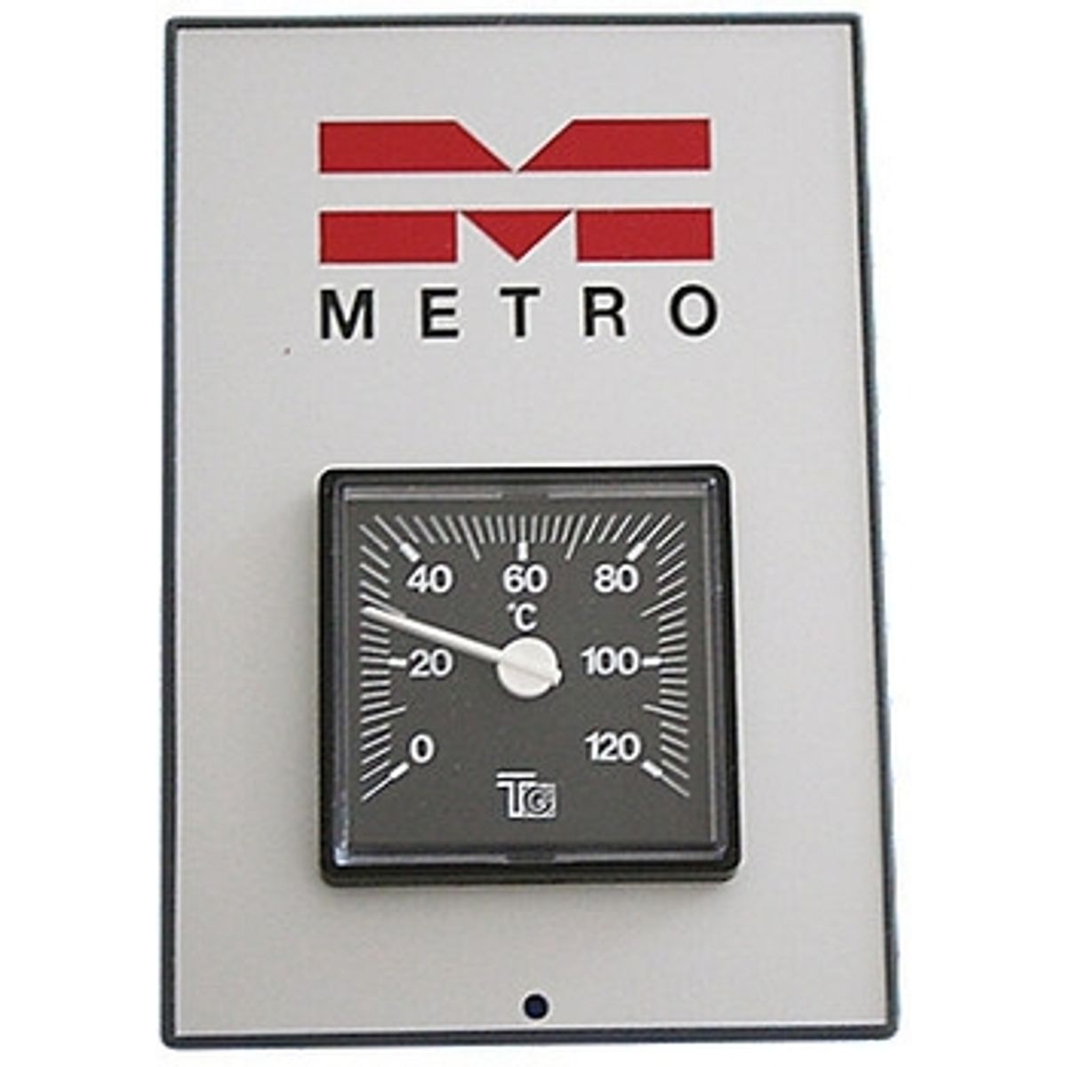 Metro Therm A/S Metrotherm Analog termometer til montering i el-vandvarmere 0-120 grader