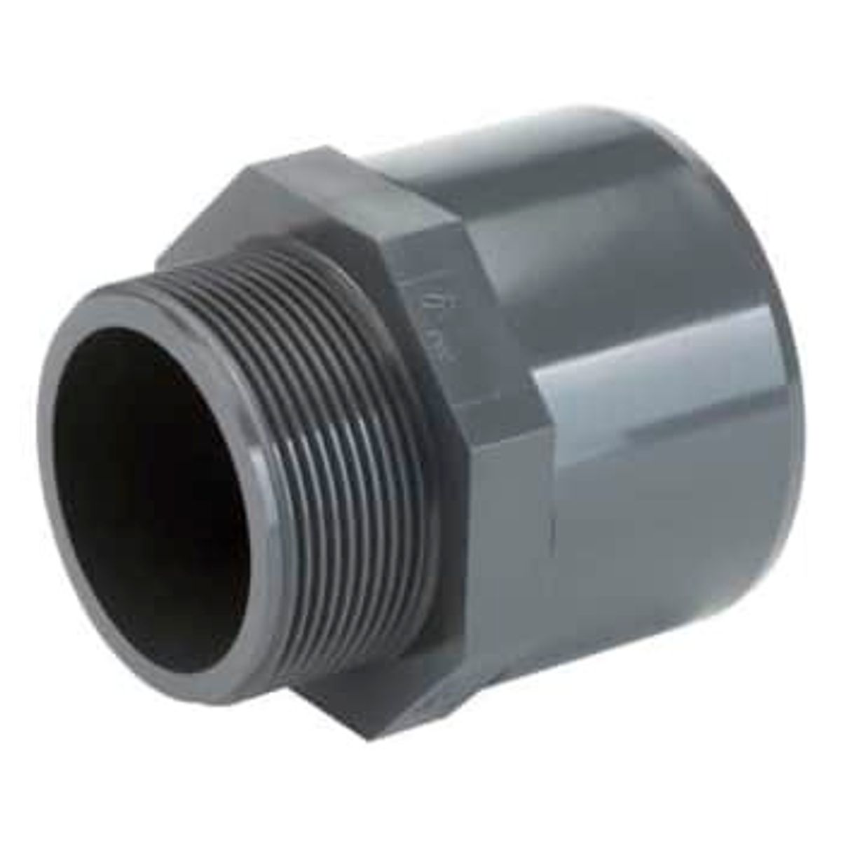 TP PVC-U d20-25-3/4 overgangsfitting