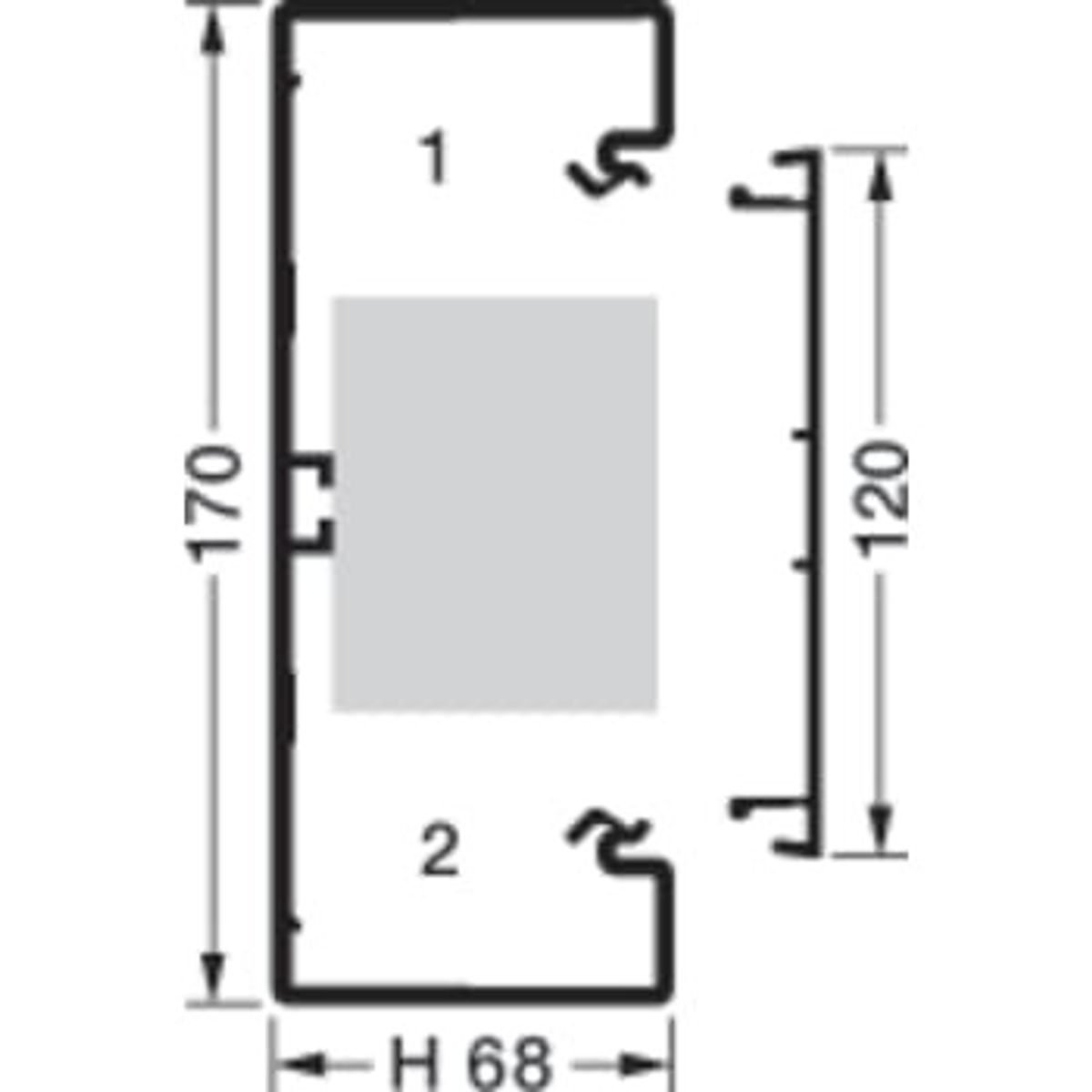 Tehalit Kanalbund br 70170/1 pg (2 mtr)