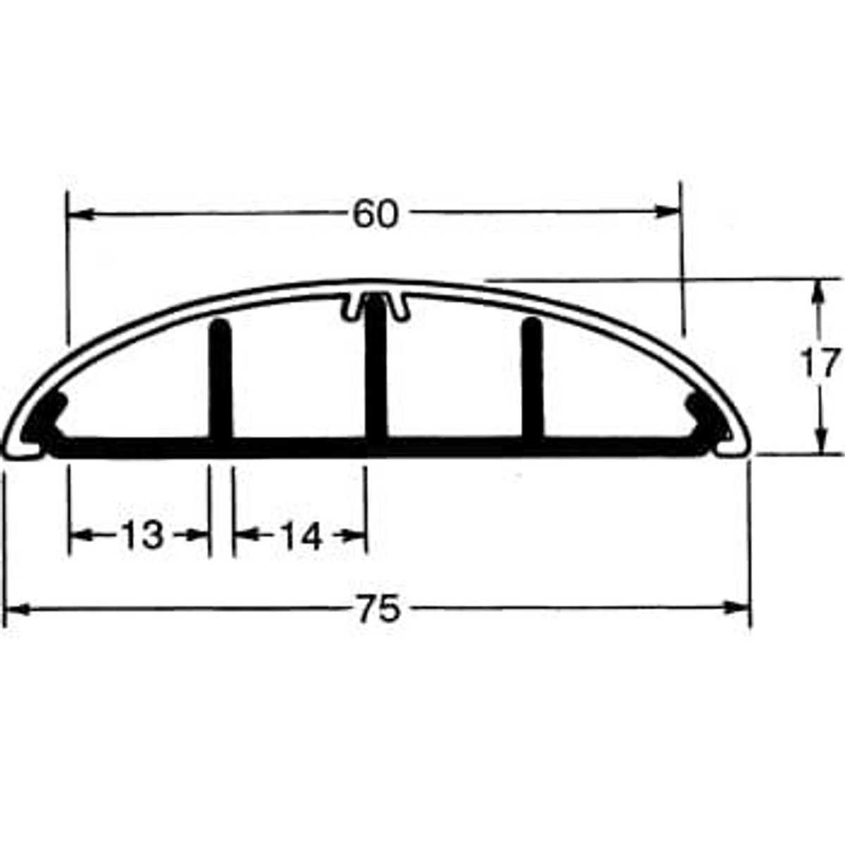 Tehalit Kabelkanal sl 18075 pg (2 mtr)