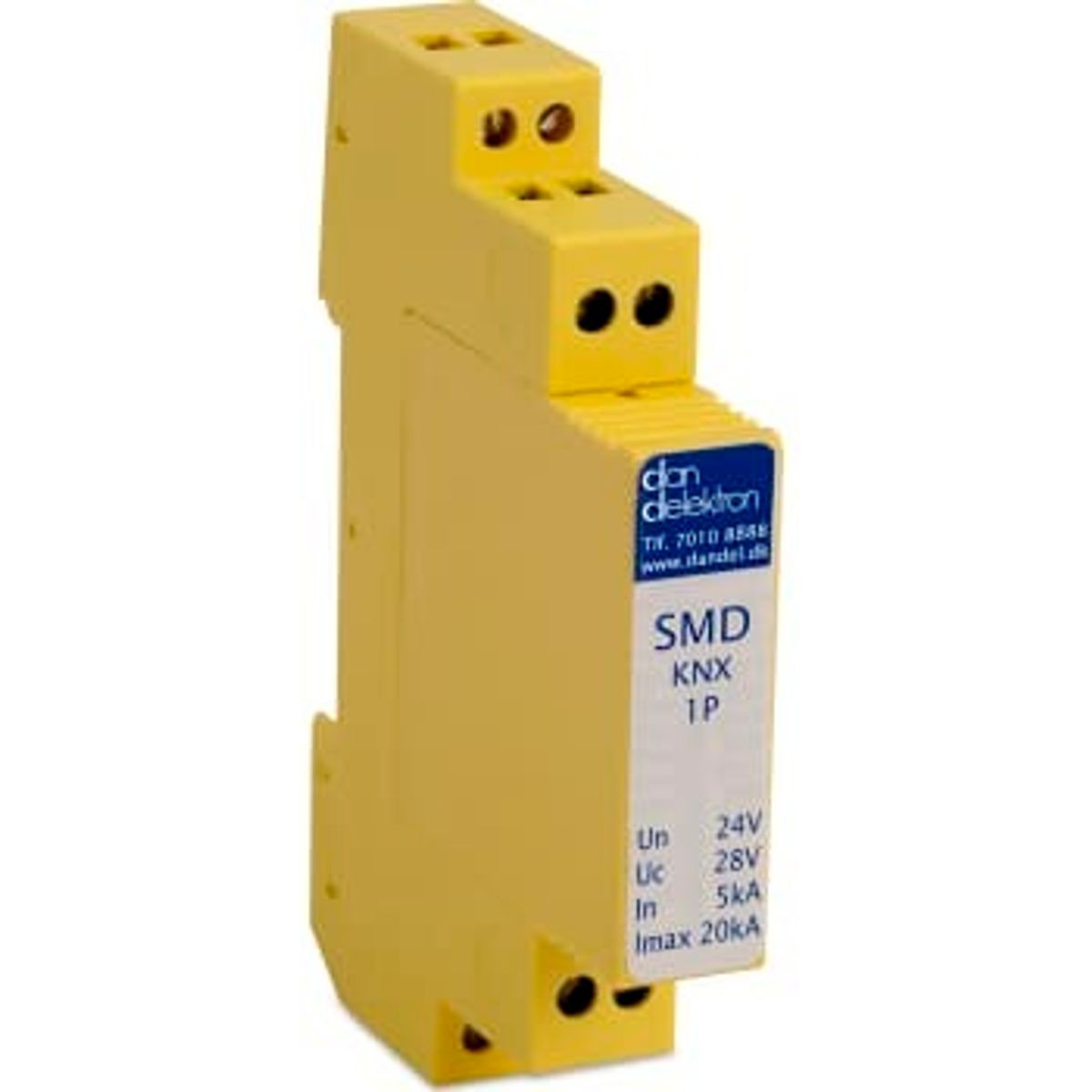 Dan Delektron Transientbeskyttelse SMD KNX 1Par f/din-skinne