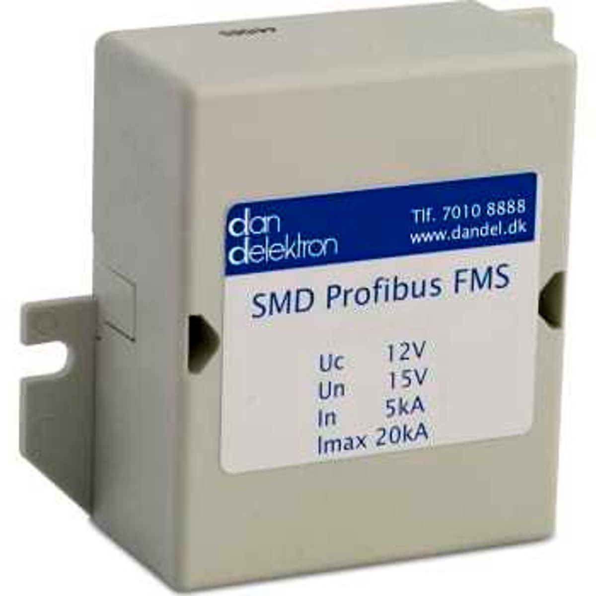 Dan Delektron Transientbeskyttelse SMD Profibus FMS 1Par f/væg montage