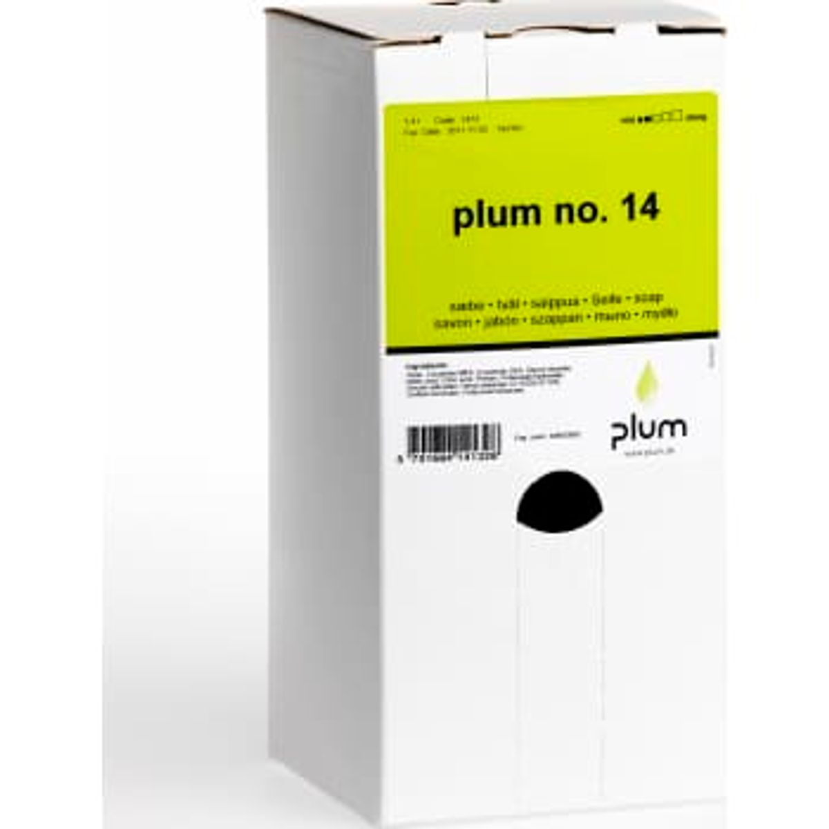 PLUM Cremes&aelig;be 14 plum 1,4 ltr