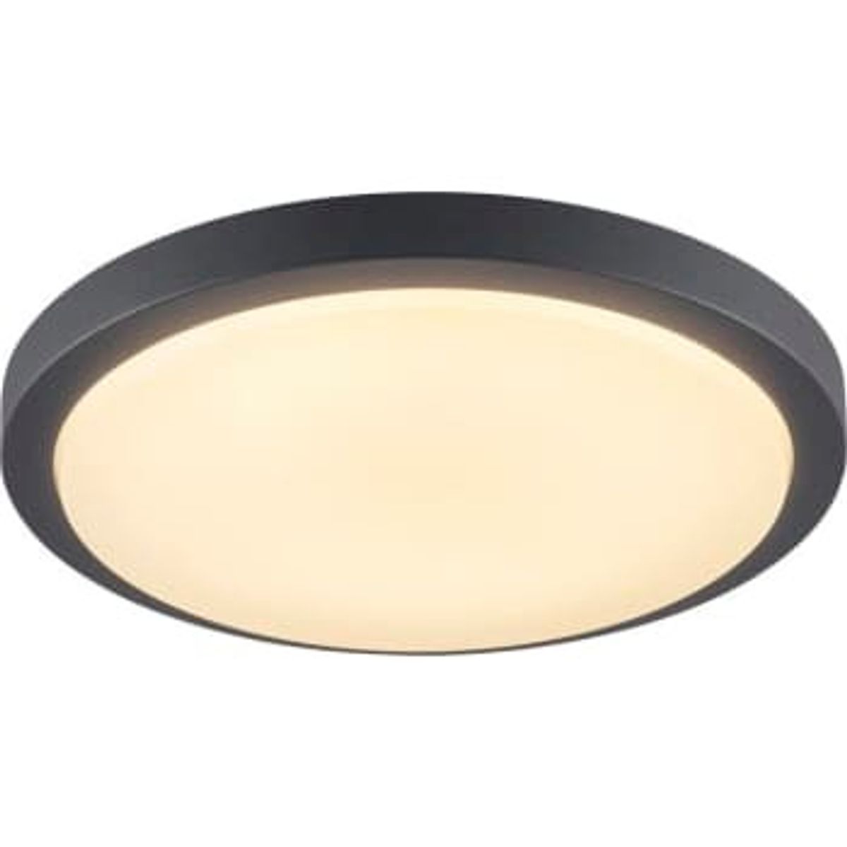 SLV Væg-/loftlampe Ainos, LED 21W 3000K, 1430 lm, m/sensor antracit