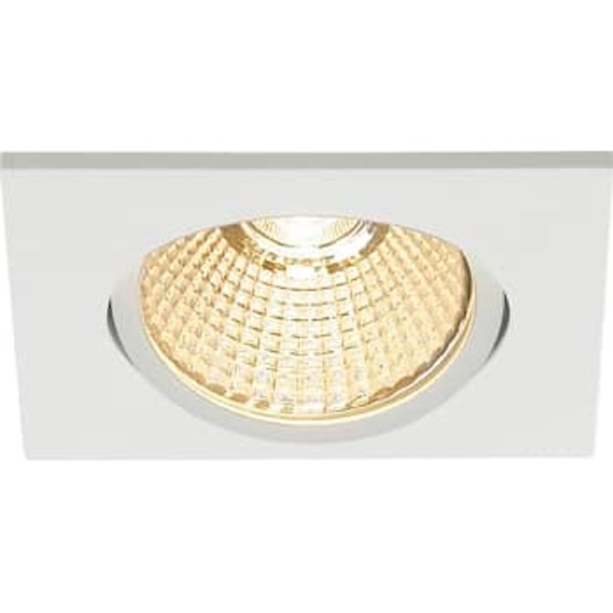 SLV NEW TRIA 68 LED DL SQUARE sæt mathvid 9W 38° 3000K