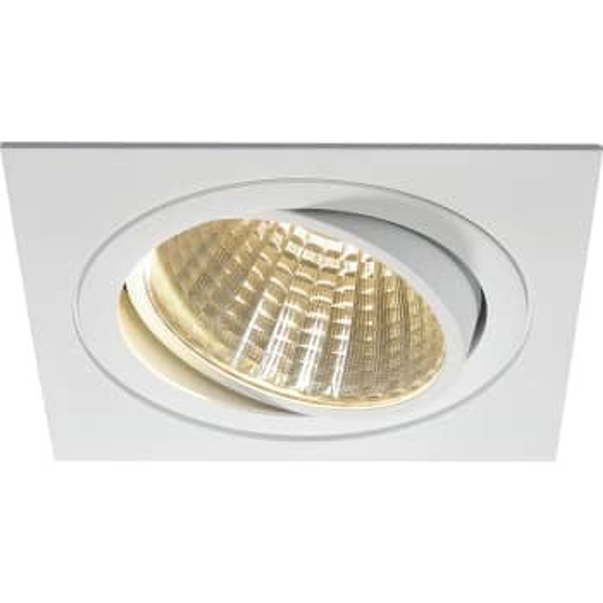 SLV NEW TRIA LED DL SQUARE sæt mathvid 25W 30° 3000K clipfjedre