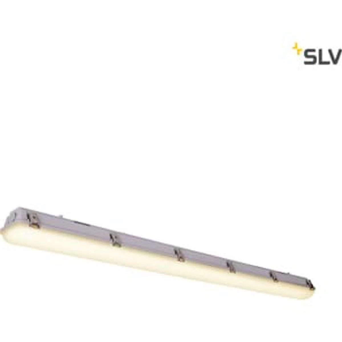 SLV Væg-/loftlampe Imperva 150 CW, 55W 4000K, 7100 lumen, grå, IP66